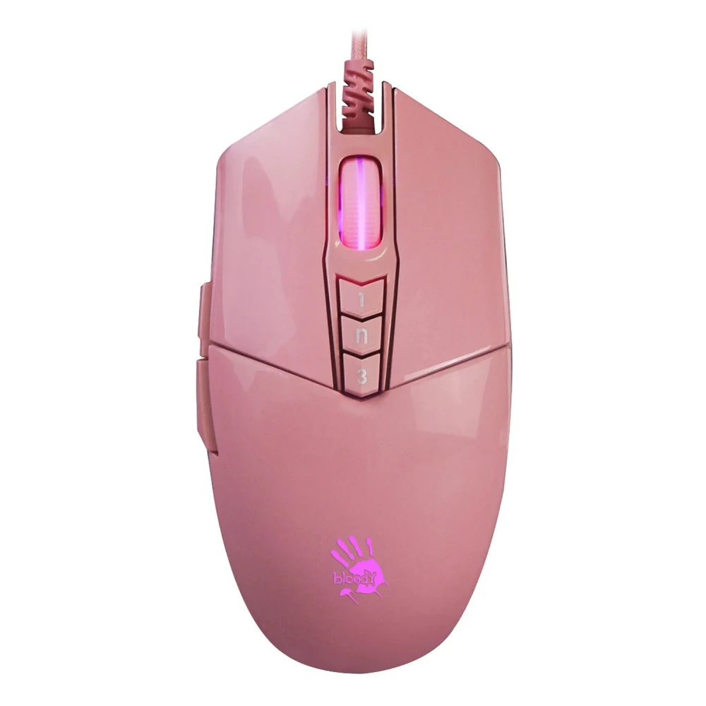 Мышь A4Tech P91S PINK ACTIVATED