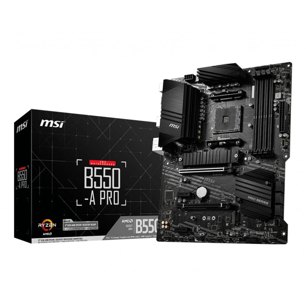Материнская плата MSI B550-A PRO ATX, AMD AM4