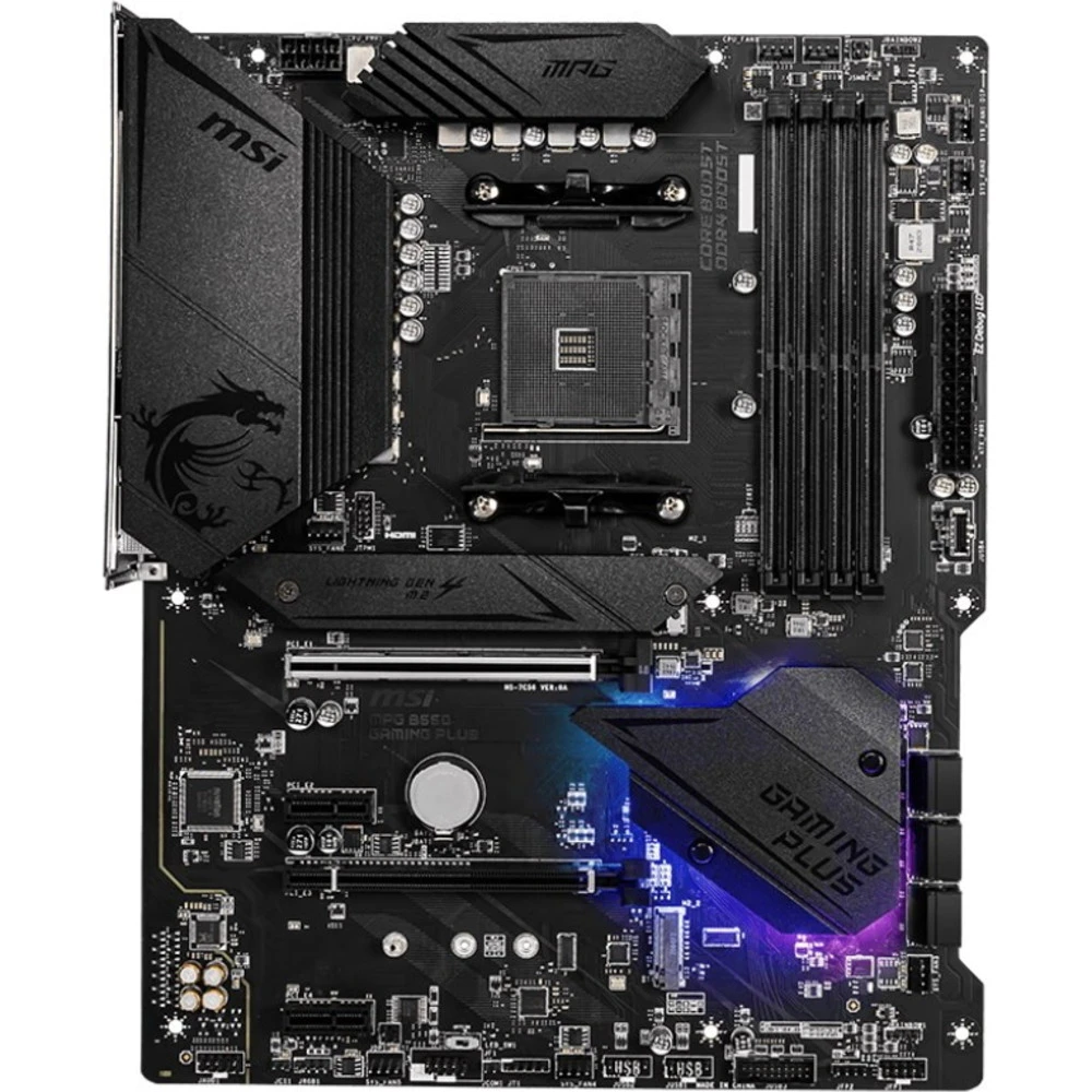 Материнская плата MSI MPG B550 GAMING PLUS ATX, AMD AM4