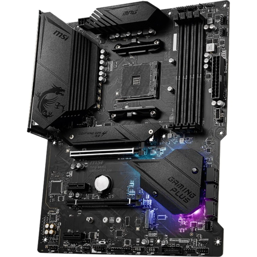 Материнская плата MSI MPG B550 GAMING PLUS ATX, AMD AM4