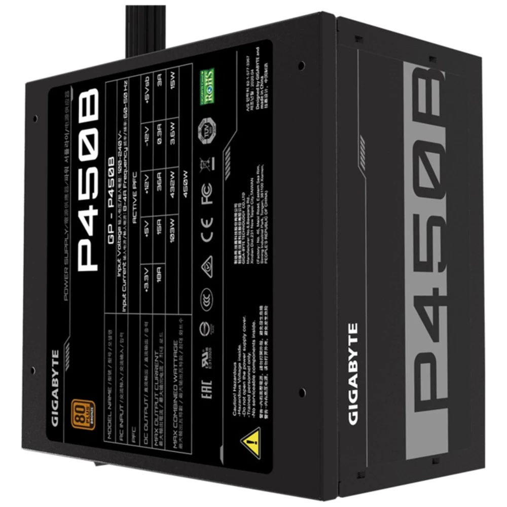 Блок питания Gigabyte GP-P450B 450 Вт