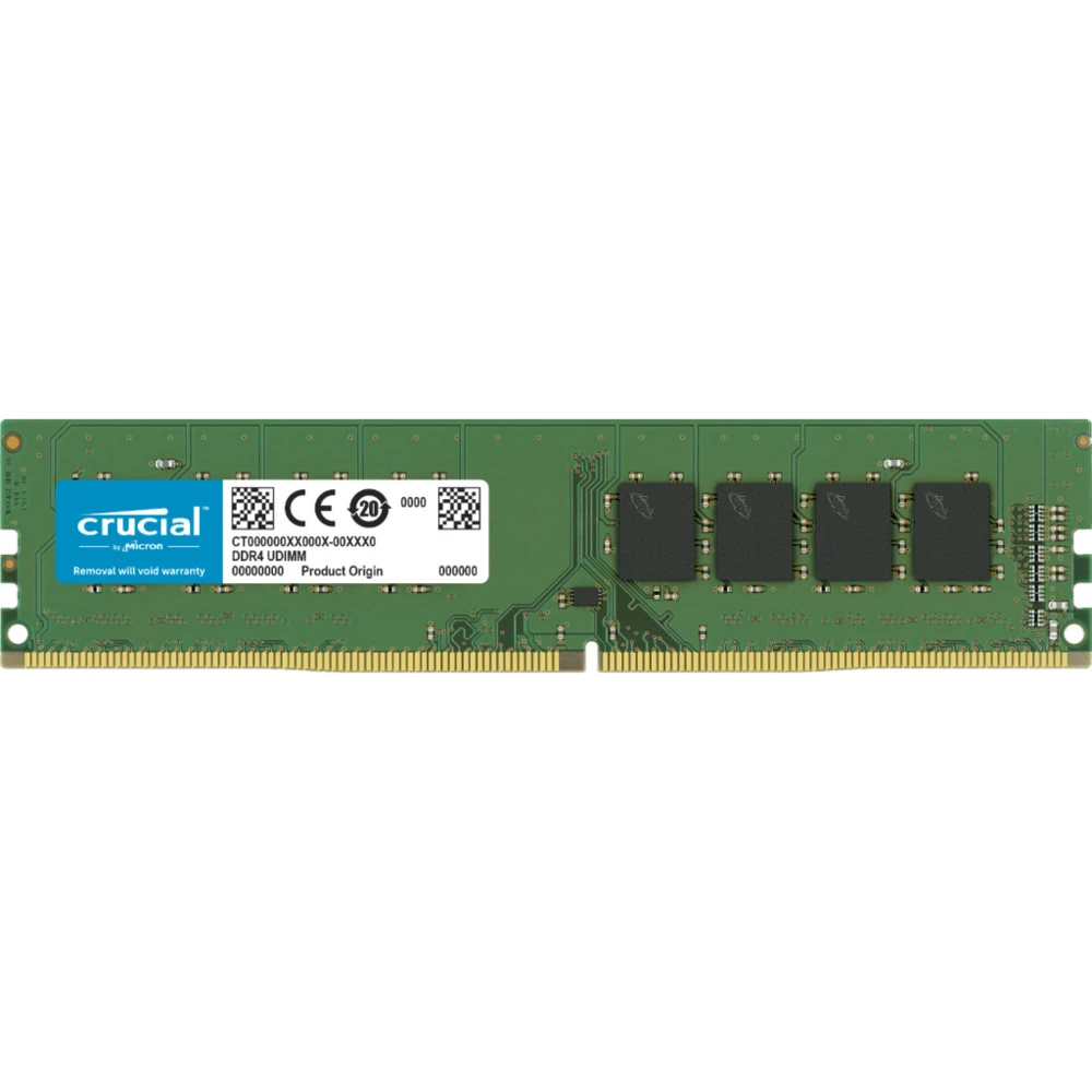 Серверная оперативная память ОЗУ Crucial 16GB DDR4-3200 UDIMM CT16G4DFRA32A