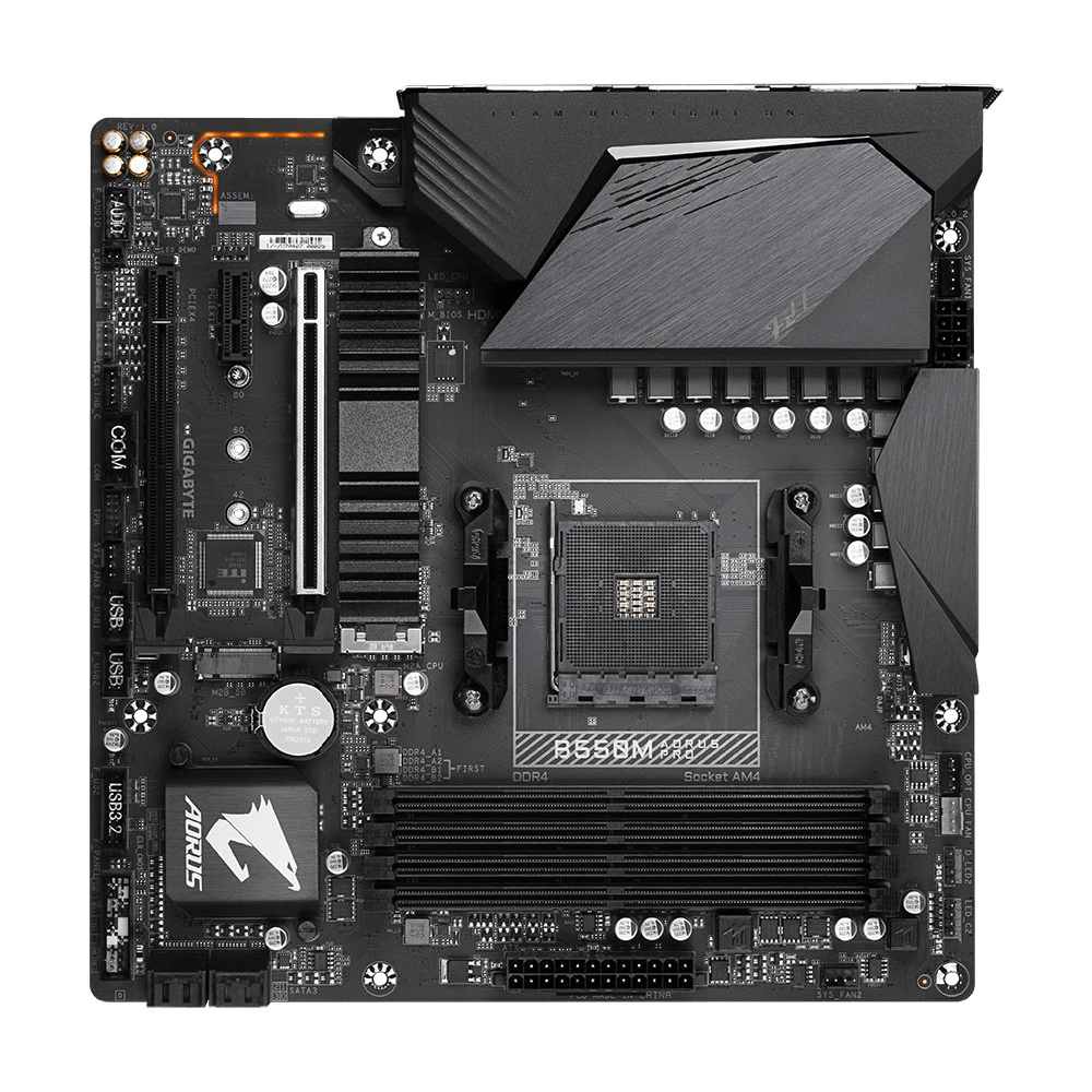 Материнская плата Gigabyte B550M AORUS PRO 9MB55MAPO-00-10 Micro-ATX, AMD AM4