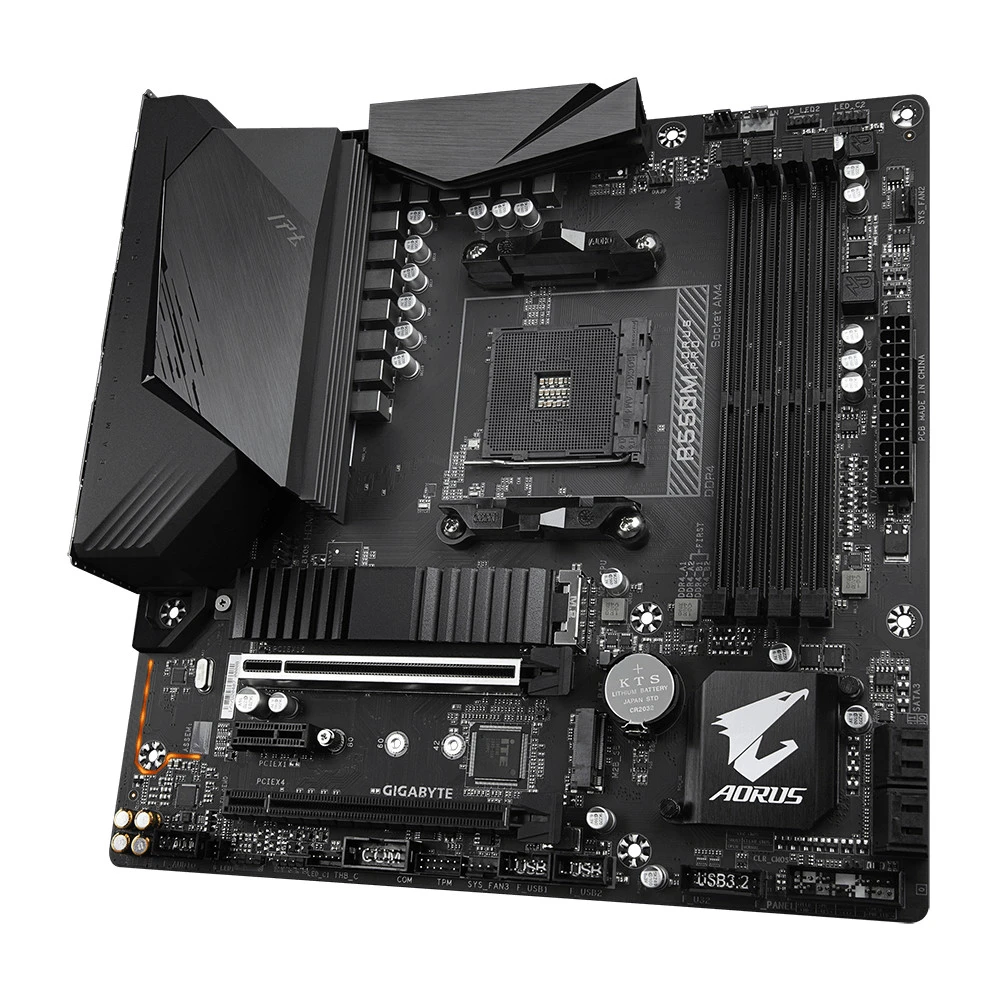 Материнская плата Gigabyte B550M AORUS PRO 9MB55MAPO-00-10 Micro-ATX, AMD AM4