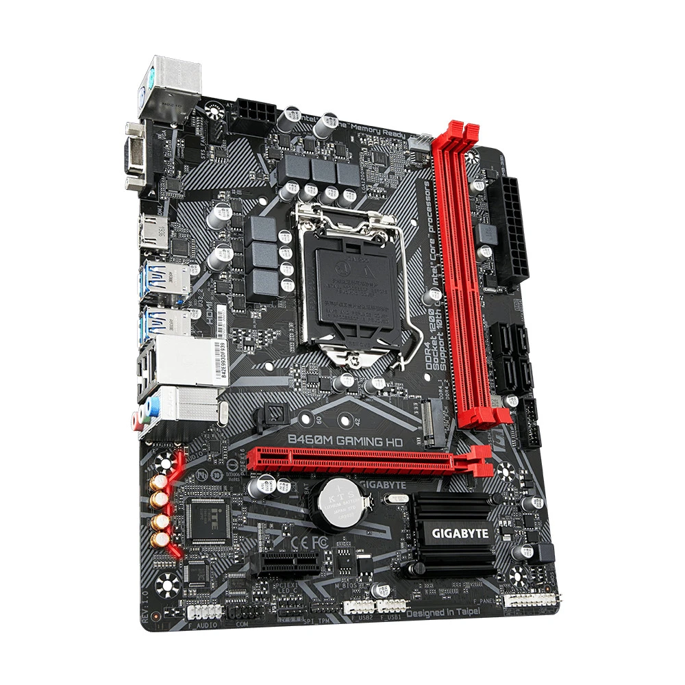 Материнская плата Gigabyte B460M GAMING HD 9MB46MGHD-00-10 Micro-ATX, LGA 1200