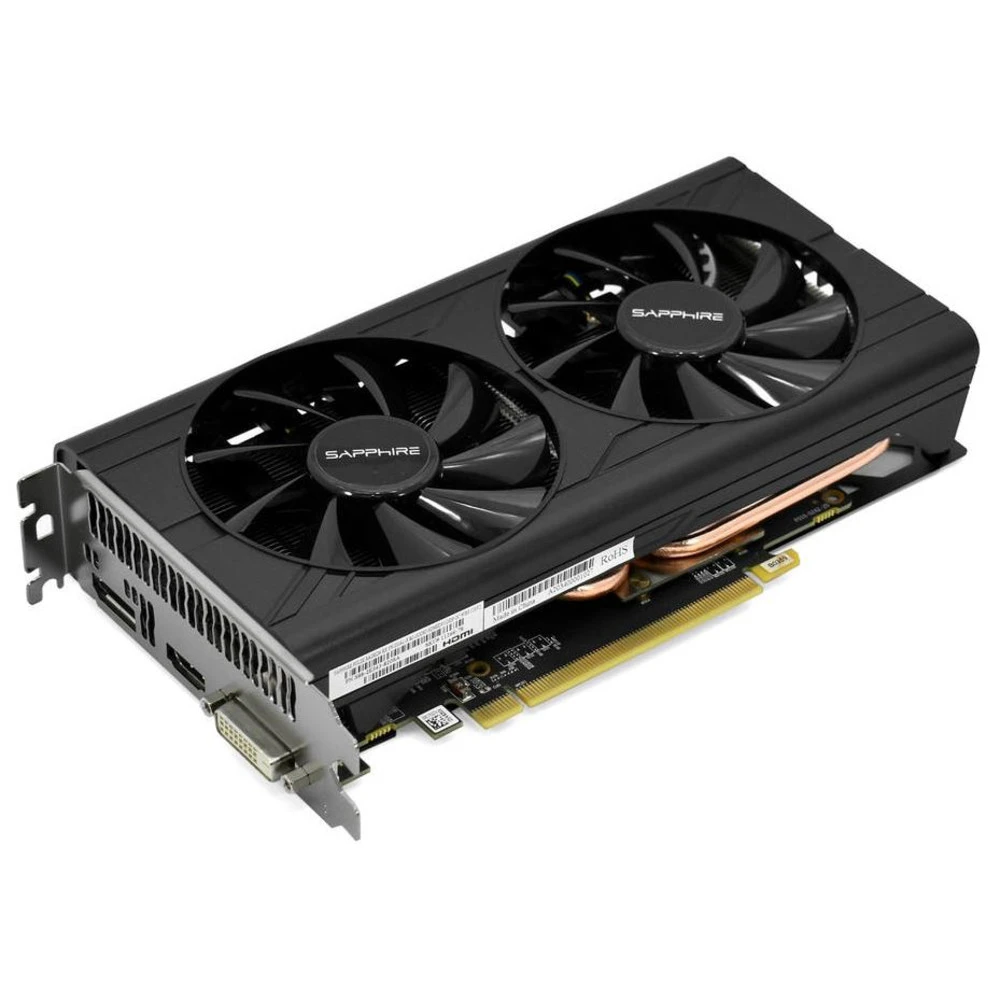Видеокарта Sapphire PULSE RX 570 8G DUAL-X 11266-78-20G 8 ГБ