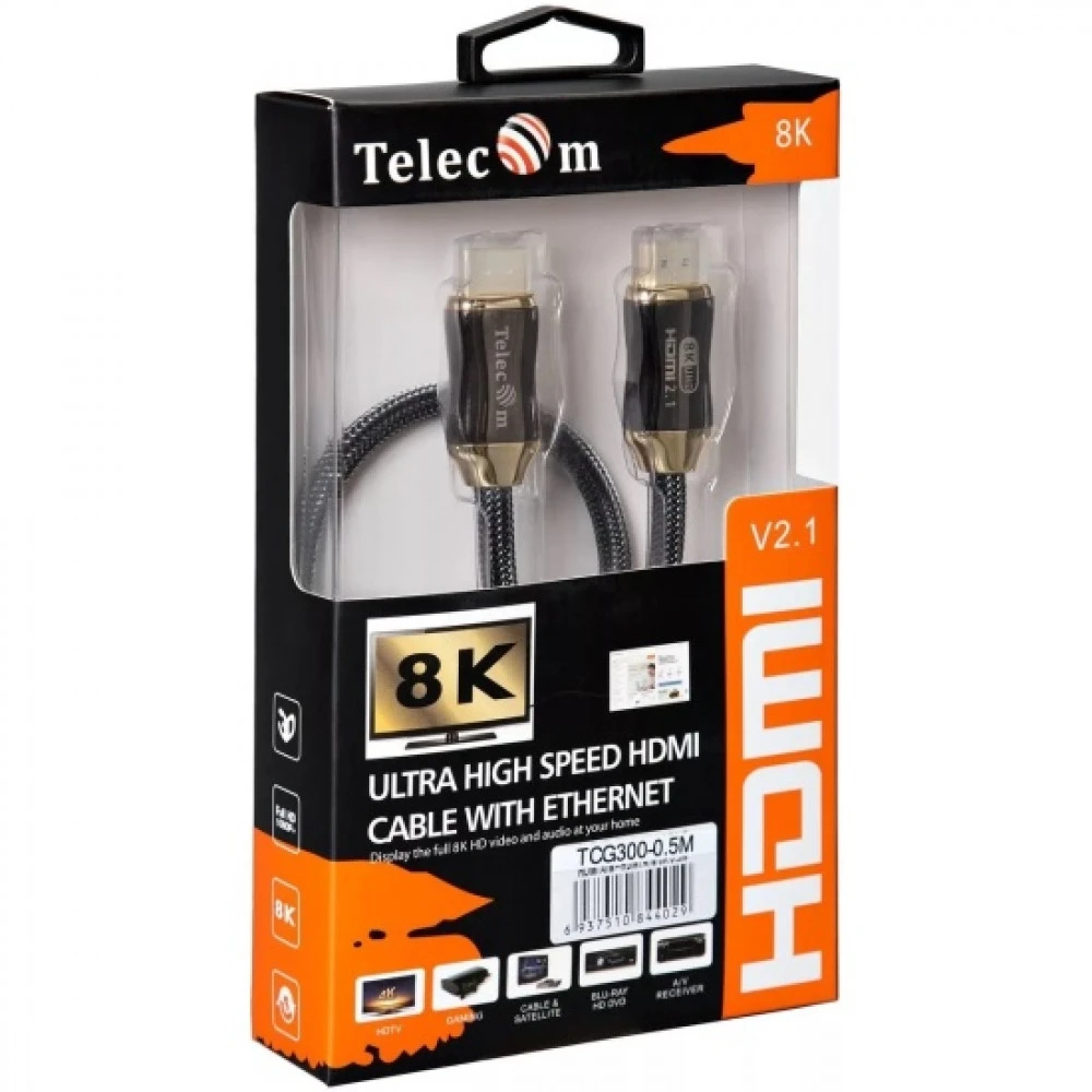 Кабель интерфейсный VCOM TCG300-0.5M