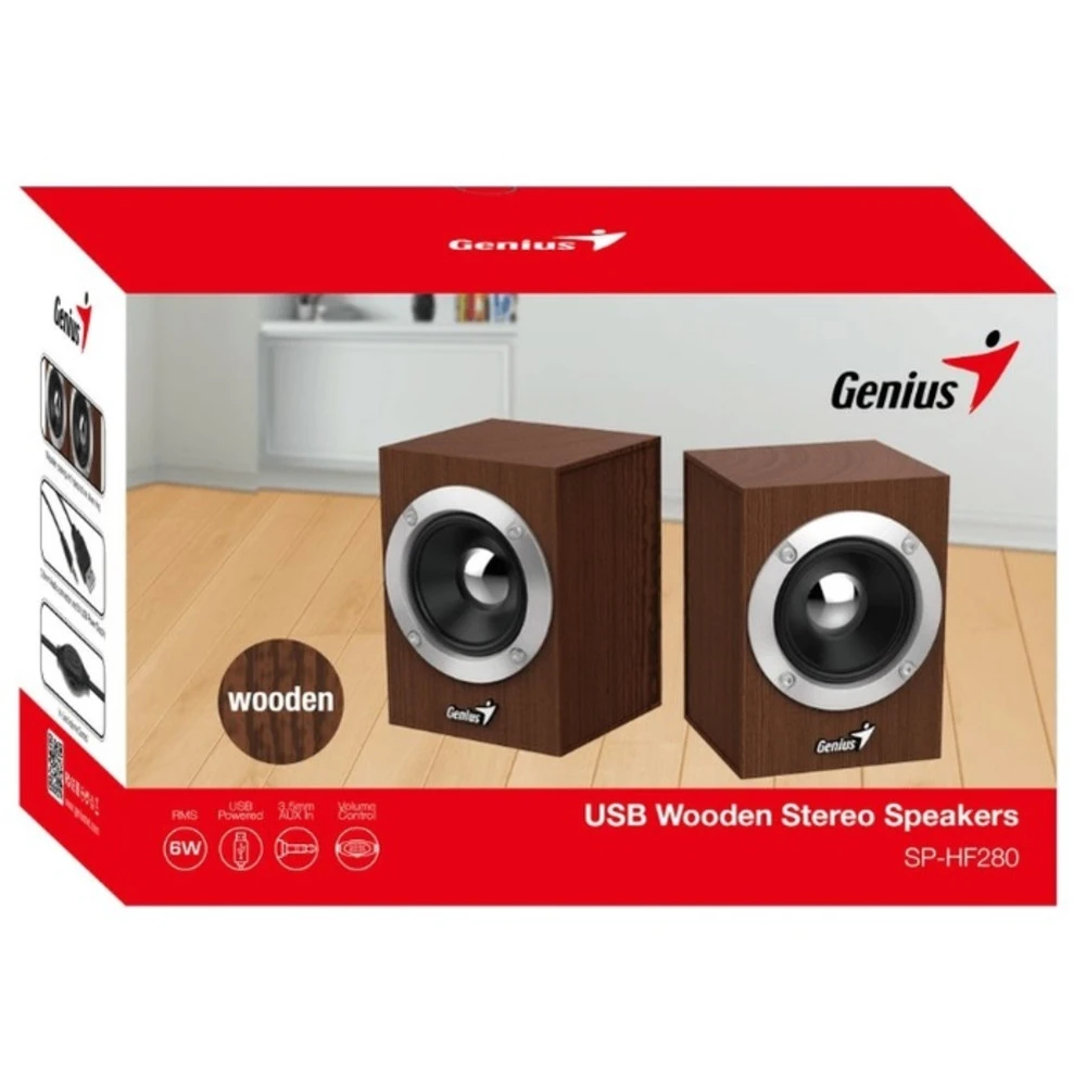 Компьютерные колонки Genius SP-HF280 31730028400