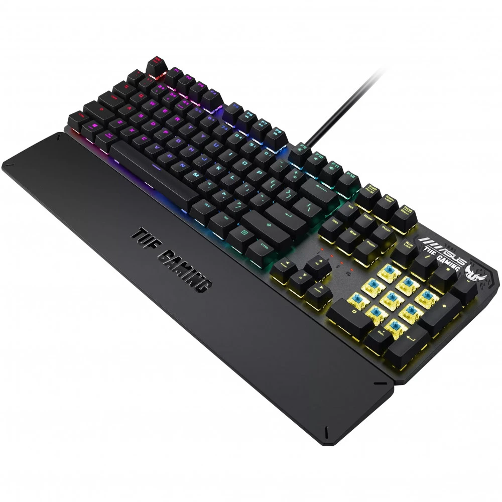 Клавиатура Asus TUF Gaming K3 90MP01Q0-BKRA00 Проводная, USB