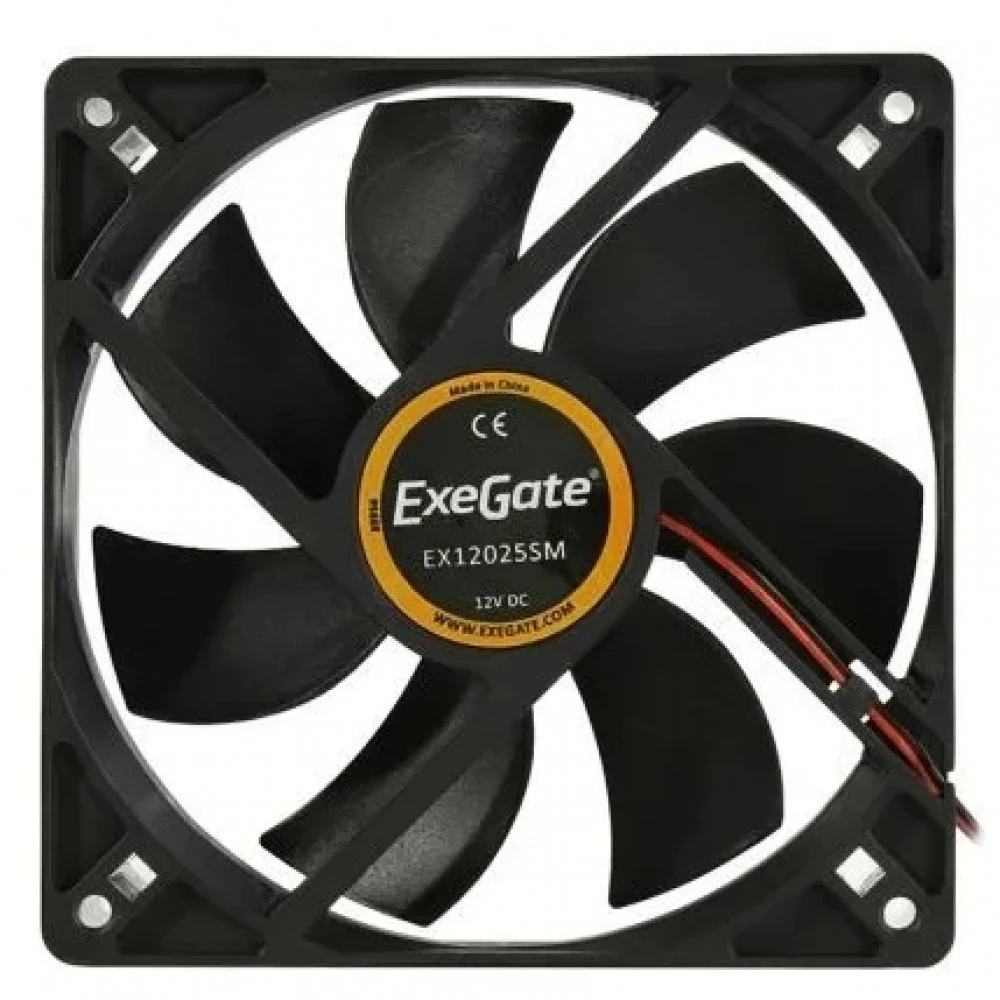 Система охлаждения ExeGate EX12025SM, 120x120x25 мм EX283394RUS Для системного блока