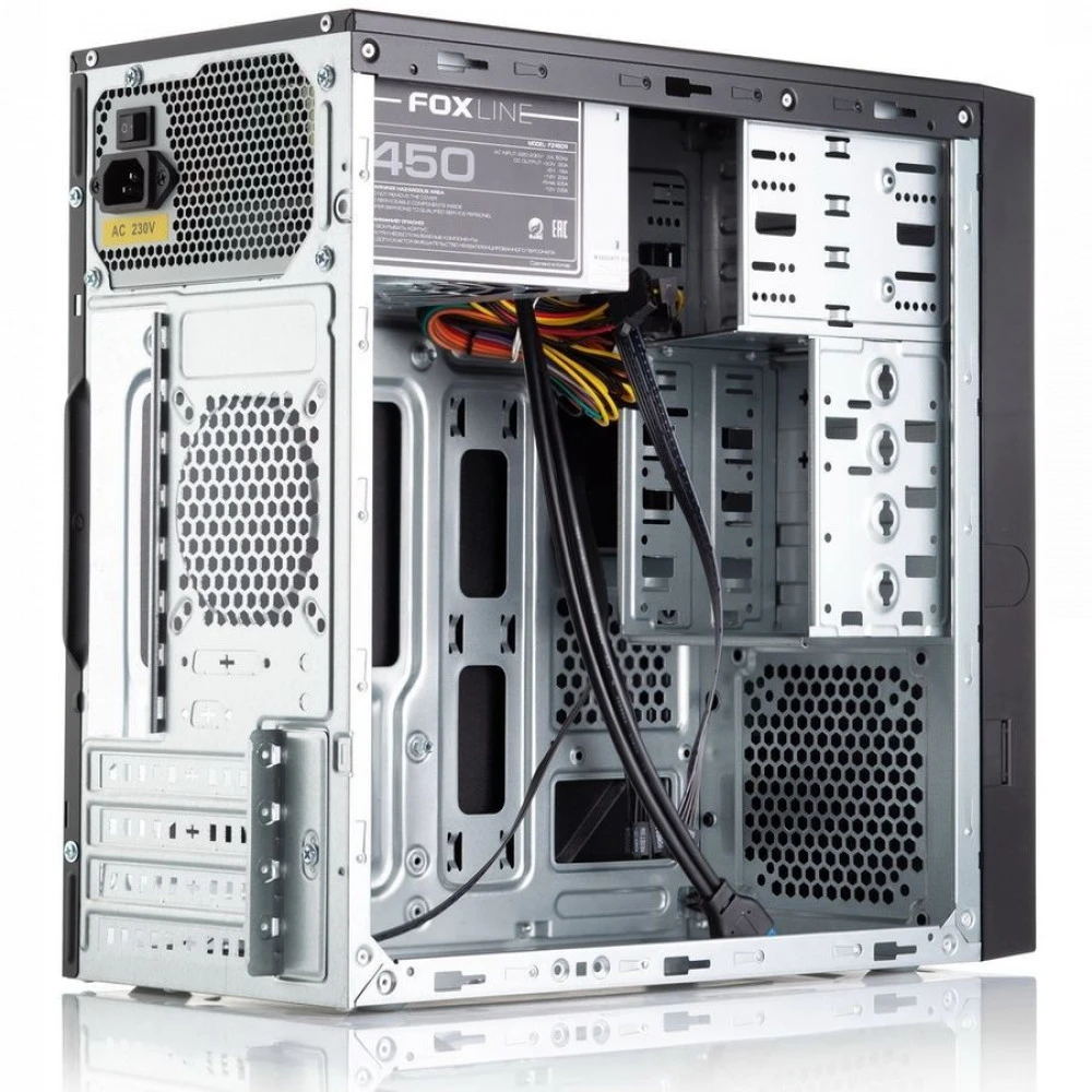Корпус Foxline FL-733R-FZ450R-U32 Mini-Tower