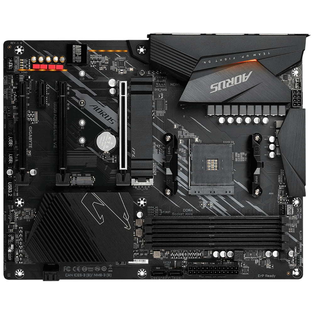 Материнская плата Gigabyte B550 AORUS ELITE V2 ATX, AMD AM4