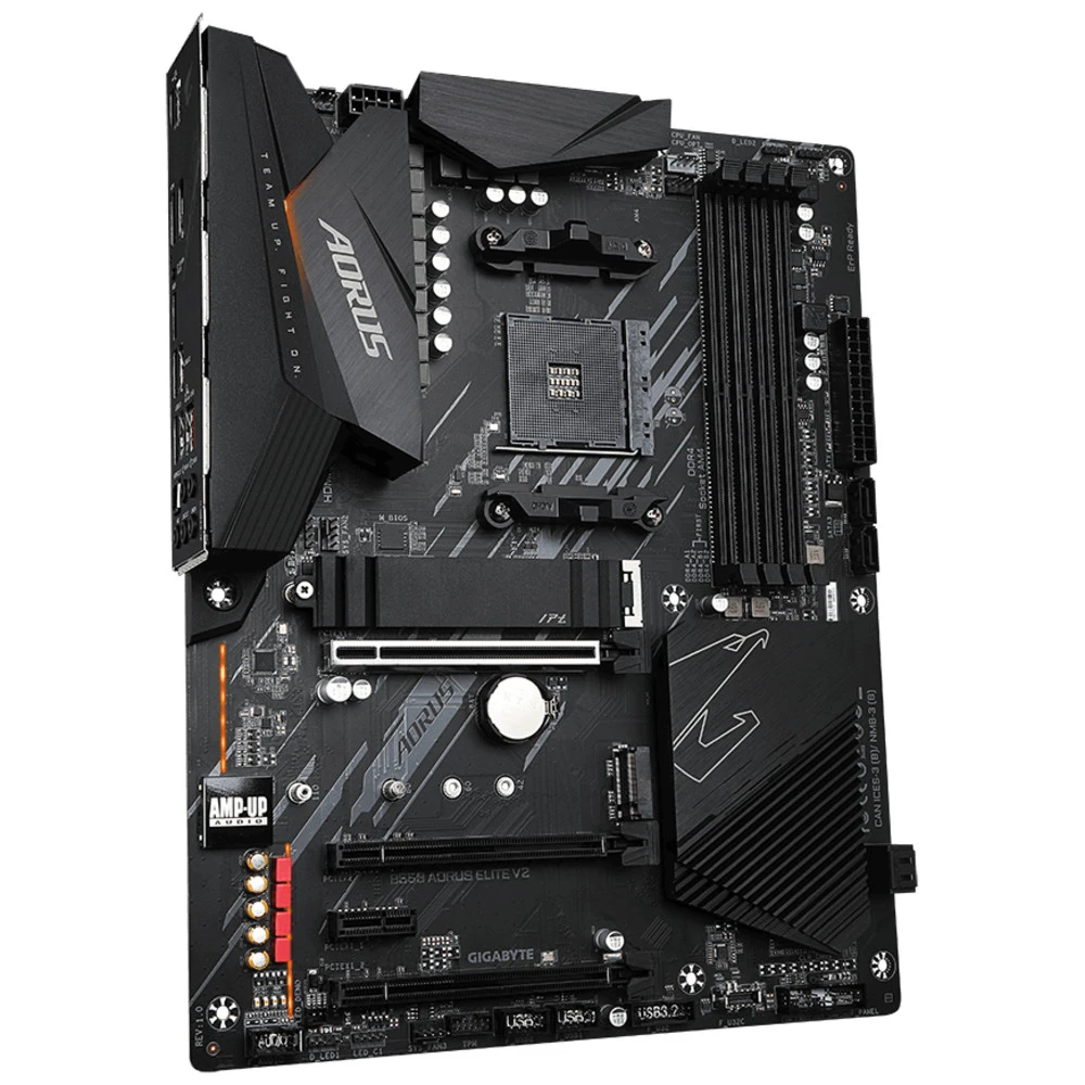 Материнская плата Gigabyte B550 AORUS ELITE V2 ATX, AMD AM4