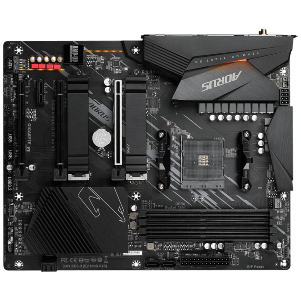 Материнская плата Gigabyte B550 AORUS ELITE AX V2 ATX, AMD AM4