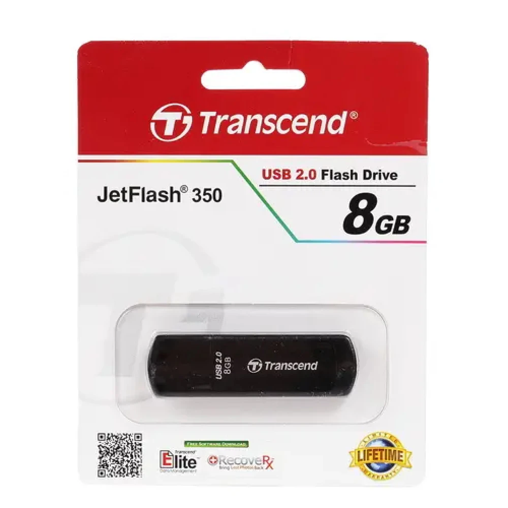 USB флешка (Flash) Transcend JetFlash 350 [TS8GJF350] 8 ГБ