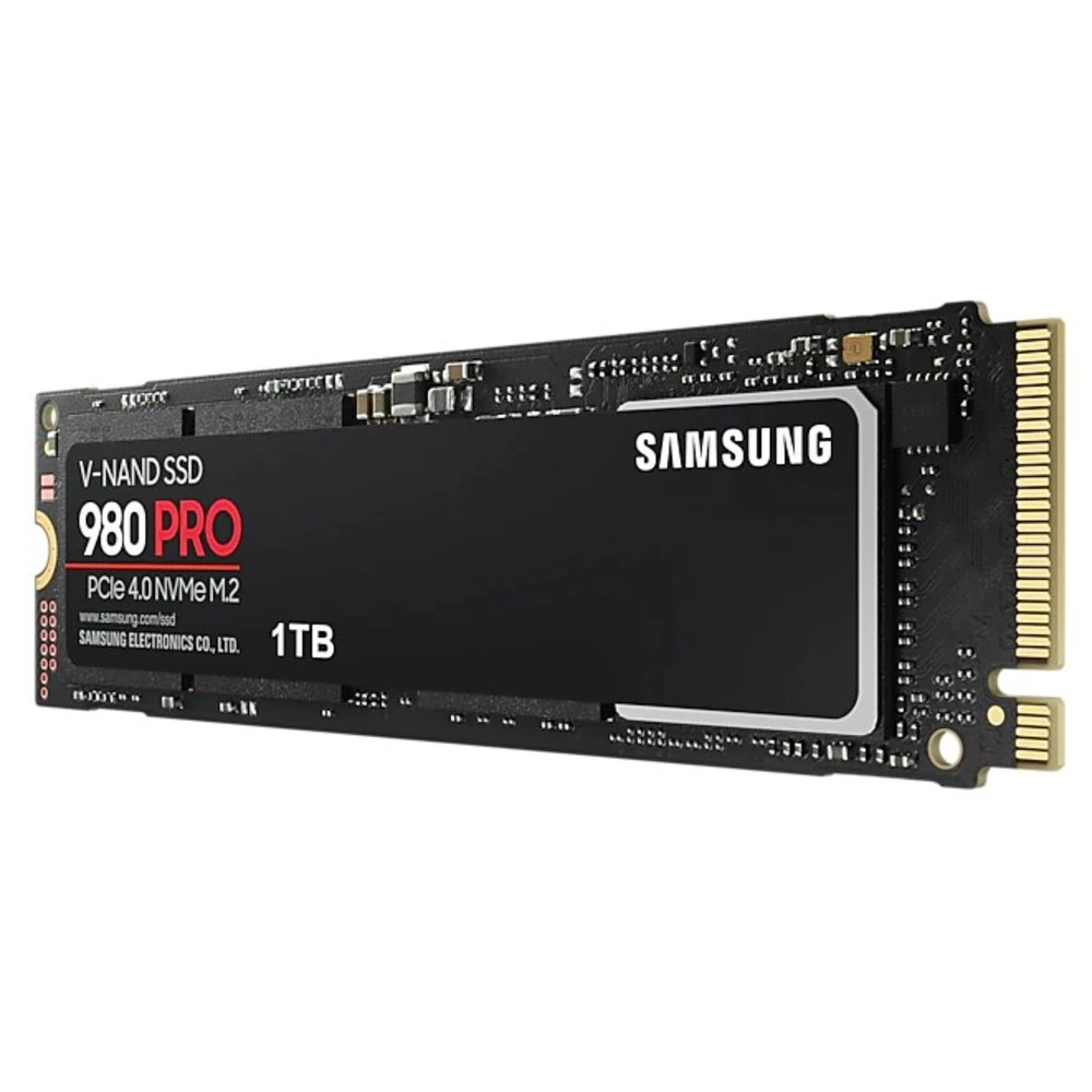 Жесткий диск Samsung 980 PRO M.2 1 ТБ MZ-V8P1T0BW SSD (твердотельные), 1 ТБ, M.2, PCIe