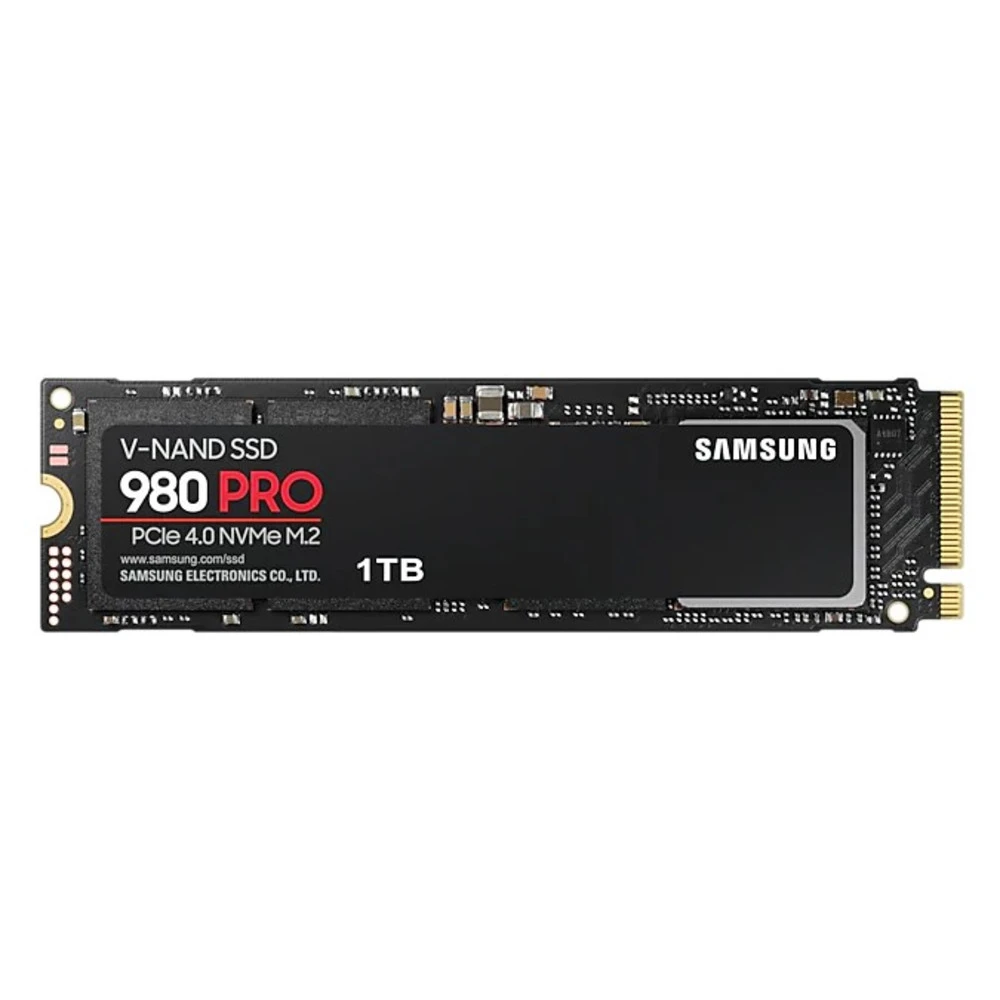 Жесткий диск Samsung 980 PRO M.2 1 ТБ MZ-V8P1T0BW SSD (твердотельные), 1 ТБ, M.2, PCIe