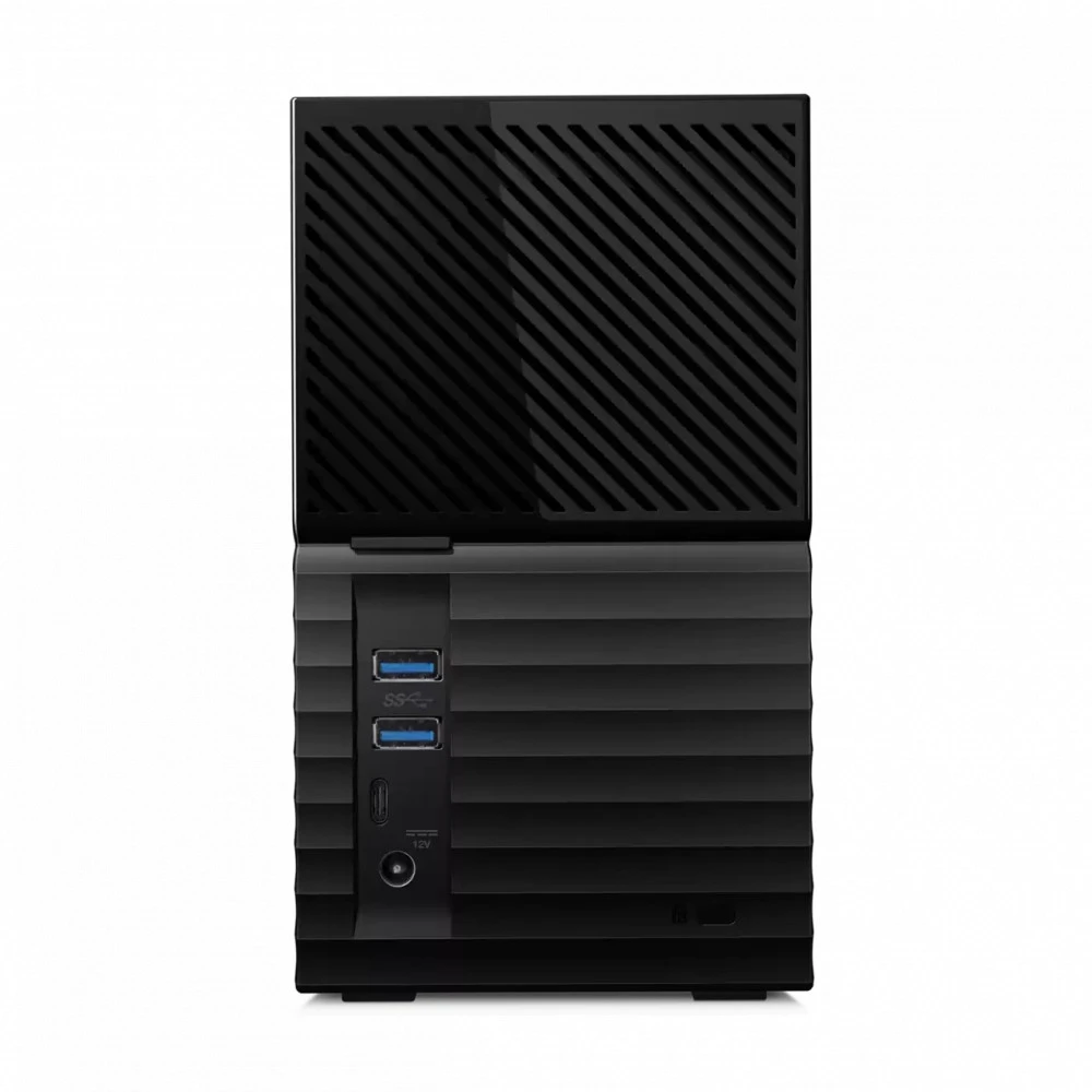Внешние накопители Western Digital My Book WDBBGB0180HBK-EESN 18 ТБ, Разъём USB Type-C