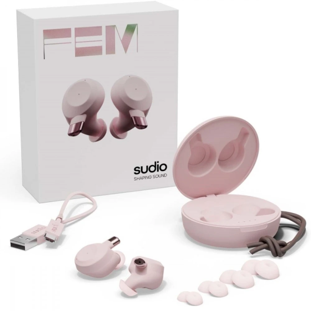 Наушники Sudio Беспроводные TWS Fem Pink FEMPNK