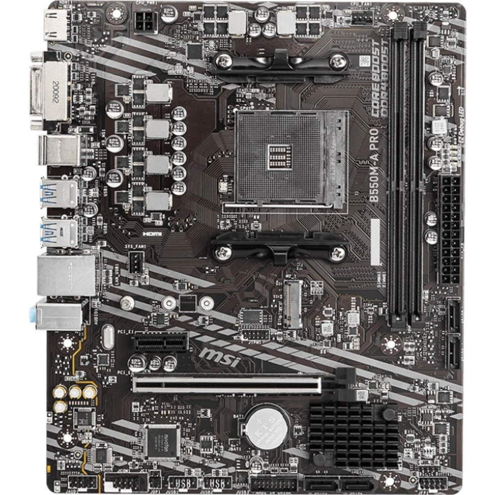 Материнская плата MSI B550M-A PRO Micro-ATX, AMD AM4