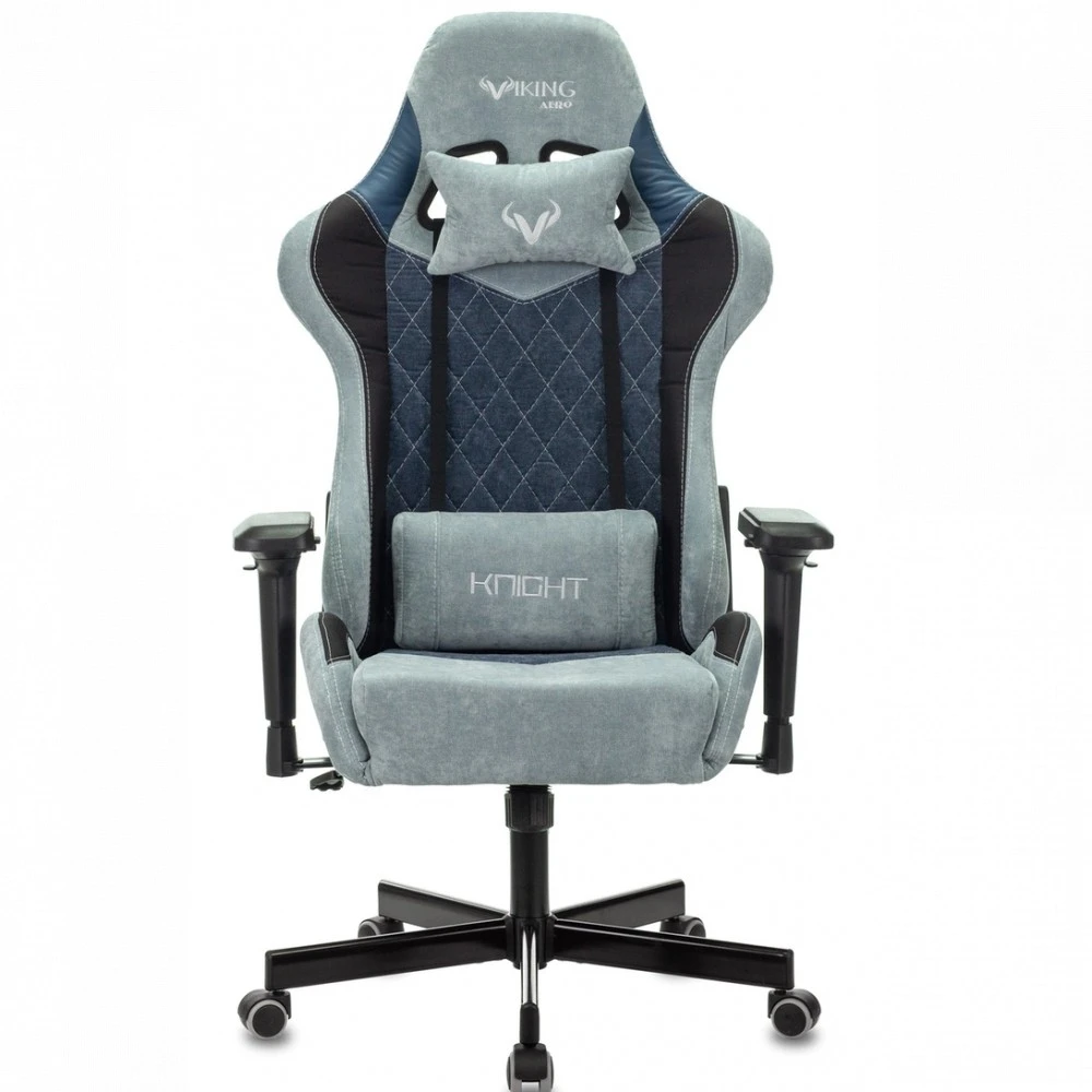 Компьютерное кресло Бюрократ VIKING 7 KNIGHT Fabric Синий VIKING 7 KNIGHT BL