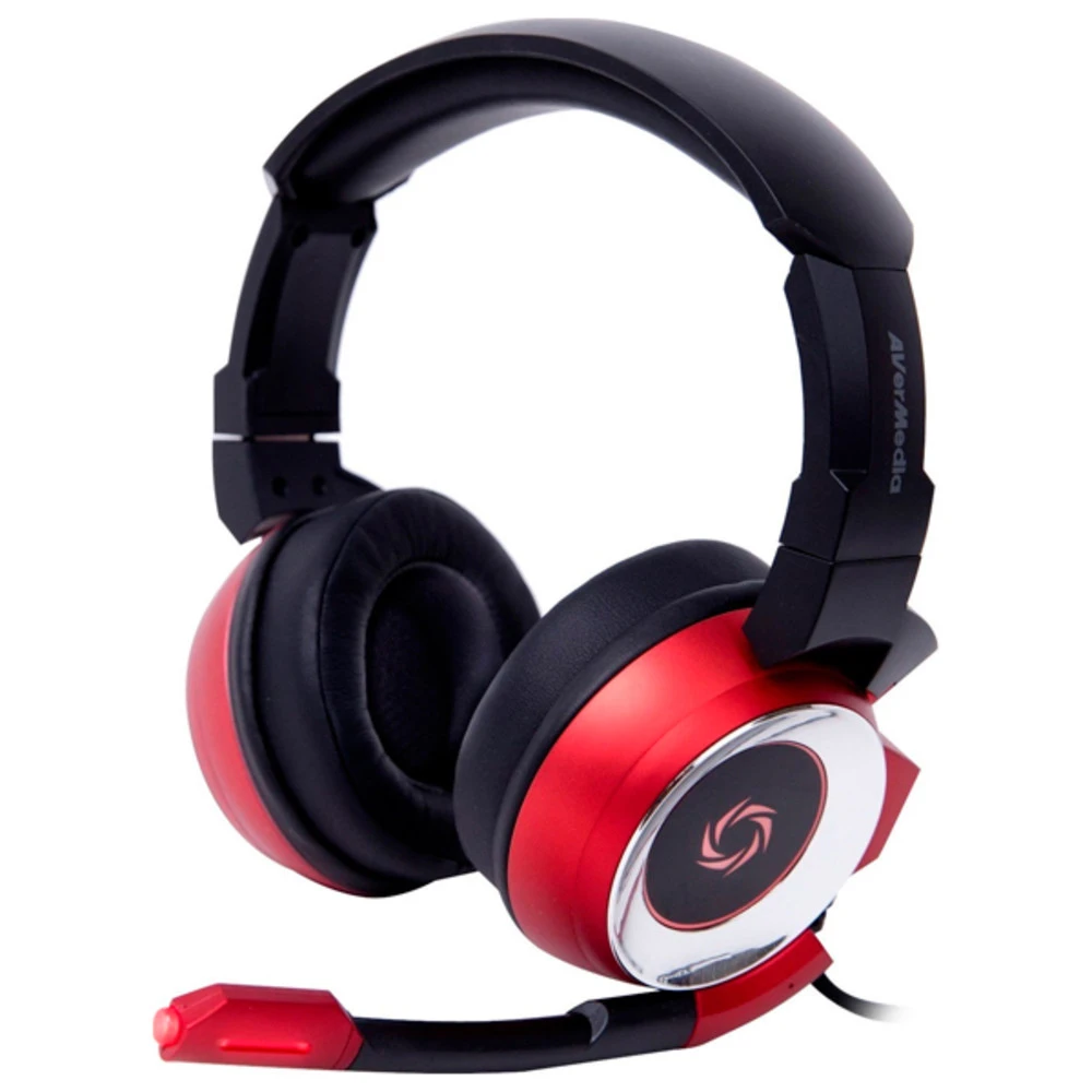 Наушники AverMedia GH337 Red, SonicWave 7.1 40AAGH337APJ