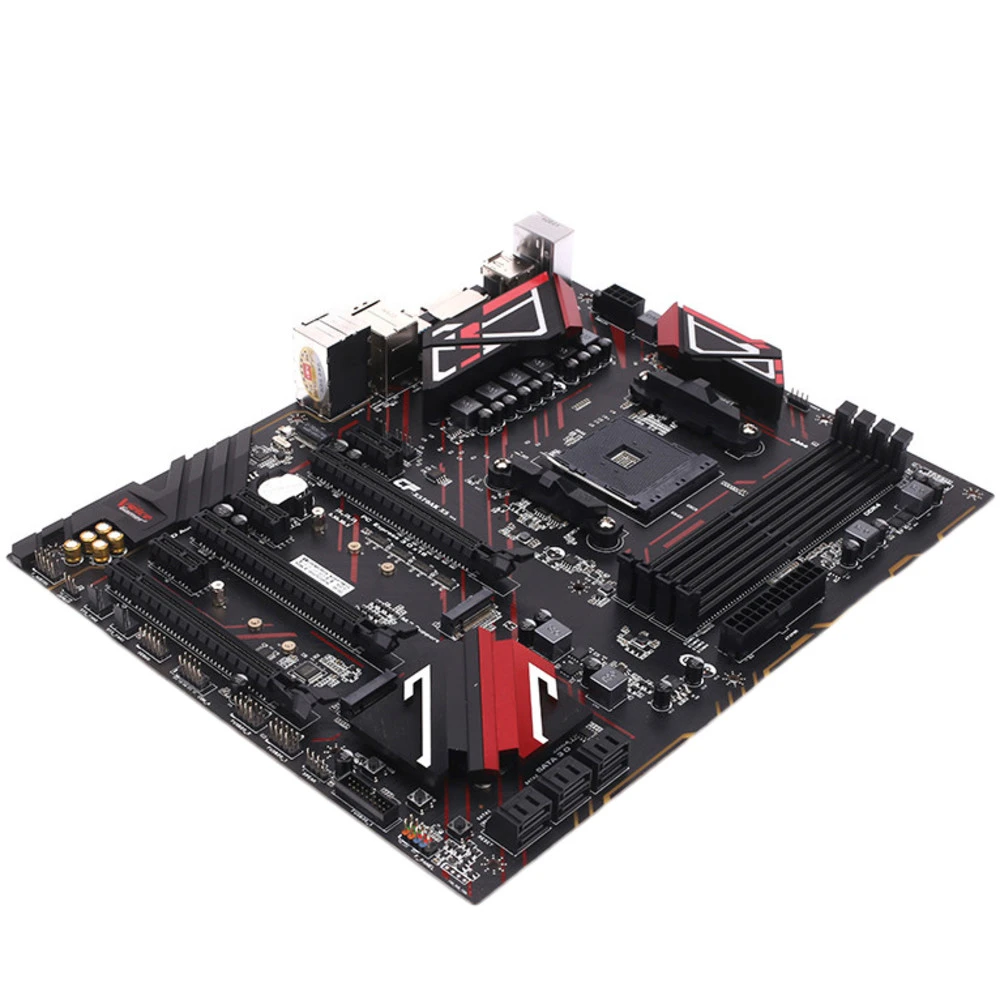 Материнская плата Colorful AM4 Battle Flag Colorful C.X370 X5 V14 ATX, AMD AM4