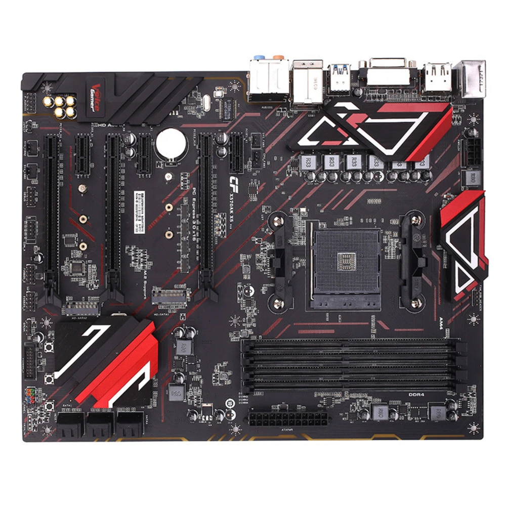 Материнская плата Colorful AM4 Battle Flag Colorful C.X370 X5 V14 ATX, AMD AM4