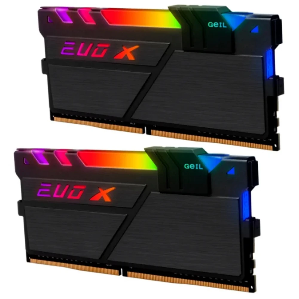 ОЗУ Geil 16GB DDR4 PC4-19200 2400MHz GEXSB416GB2400C16DC DIMM, DDR4, 16 Гб (2 х 8 Гб), 2400 МГц