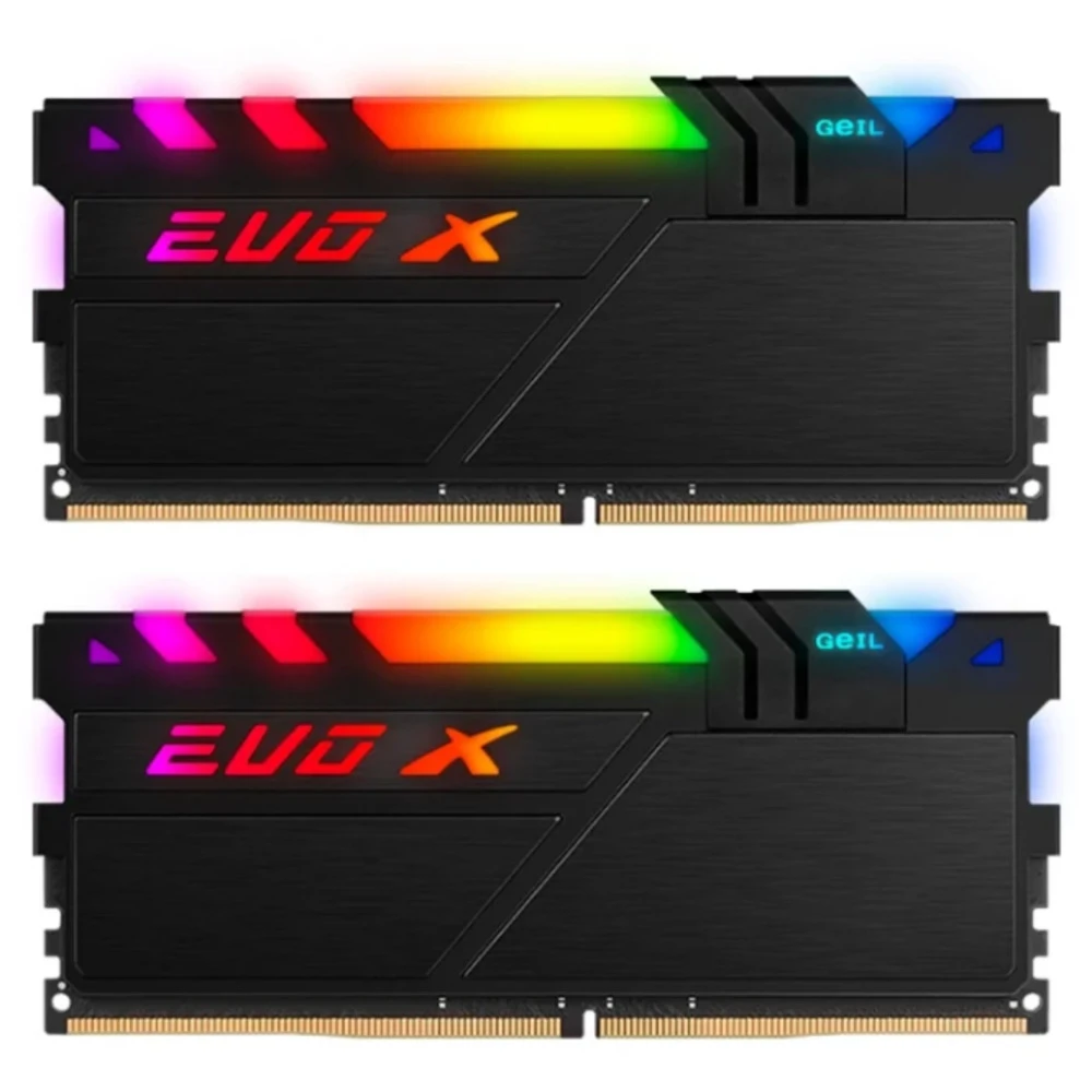 ОЗУ Geil 16GB DDR4 PC4-19200 2400MHz GEXSB416GB2400C16DC DIMM, DDR4, 16 Гб (2 х 8 Гб), 2400 МГц