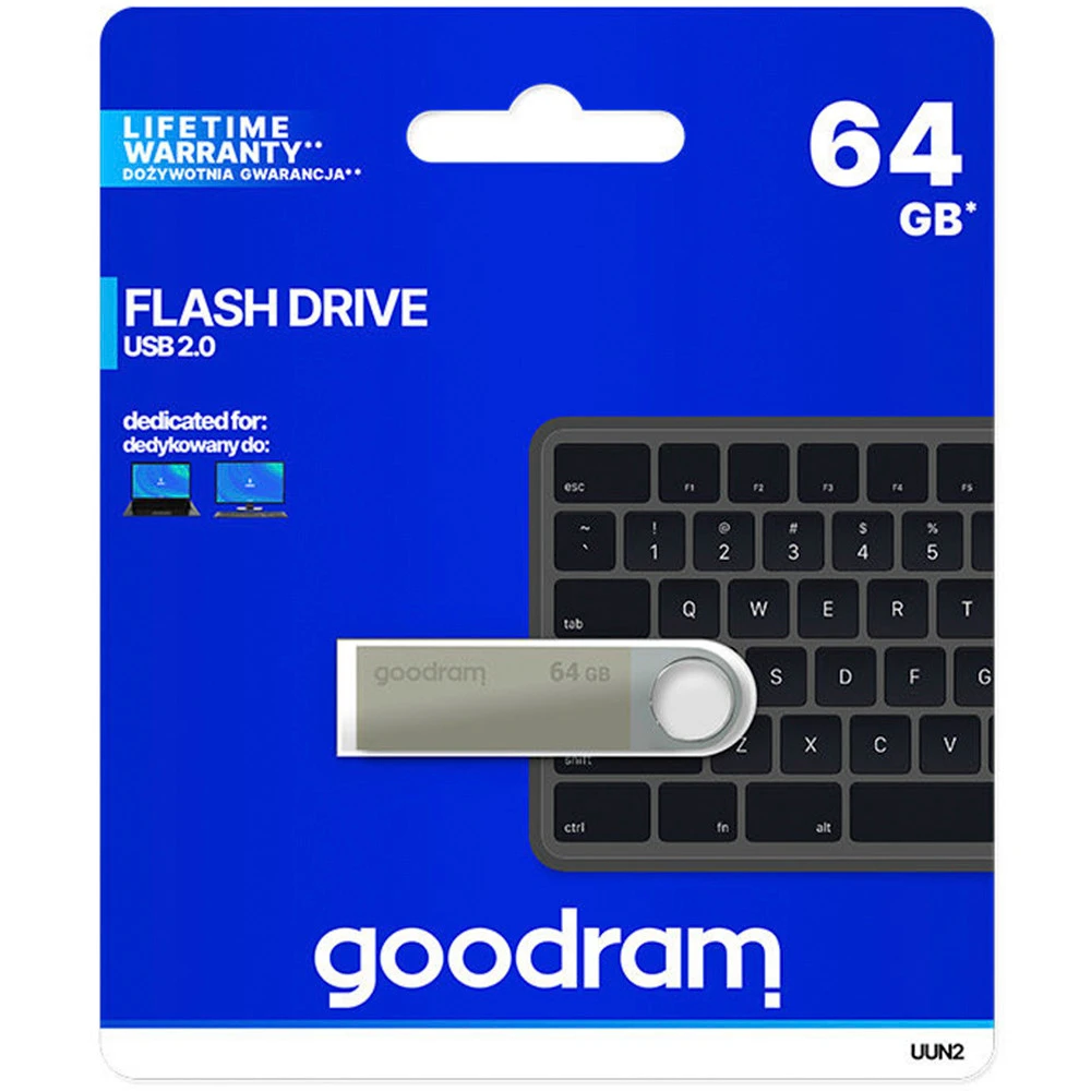 USB флешка (Flash) GoodRam UUN2-0640S0R11 64 ГБ