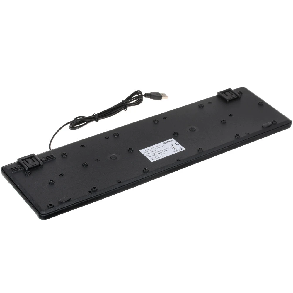 Клавиатура Defender Next HB-440 RU черный 45440 Проводная, USB