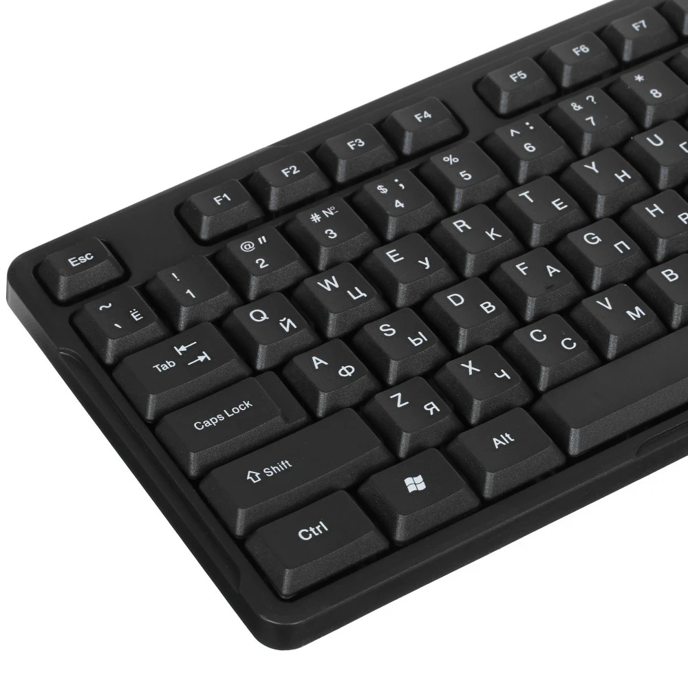 Клавиатура Defender Next HB-440 RU черный 45440 Проводная, USB