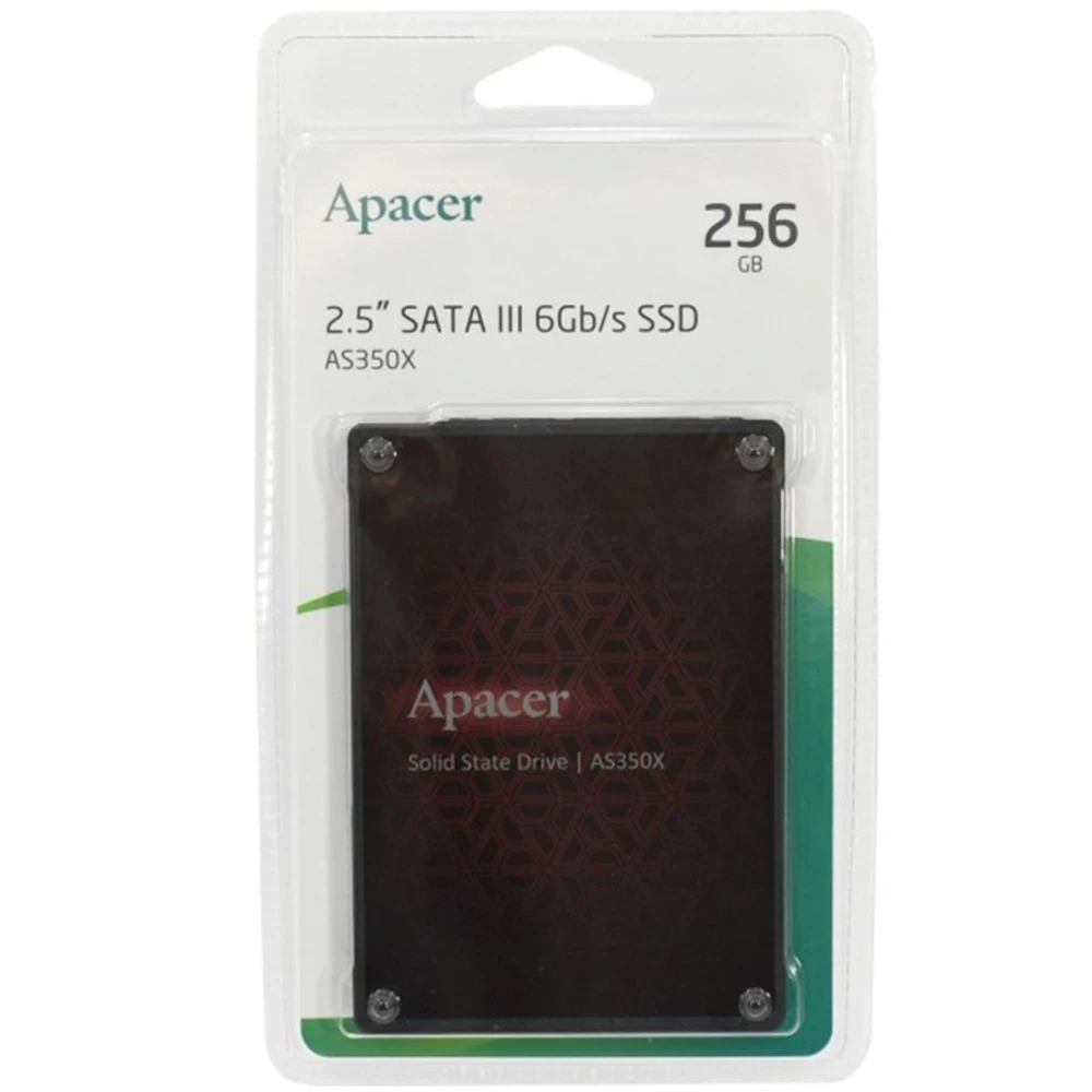 Жесткий диск Apacer AS350X AP256GAS350XR-1 SSD (твердотельные), 256 ГБ, 2.5 дюйма, SATA