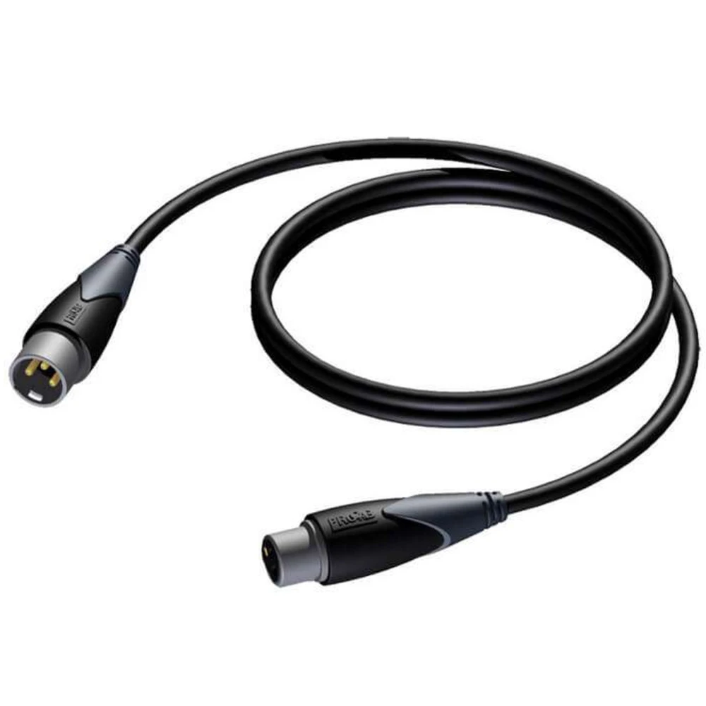 Кабель интерфейсный PROCAB Jack 6,3 мм (моно) - XLR (мама), 15 м. CLA901/15