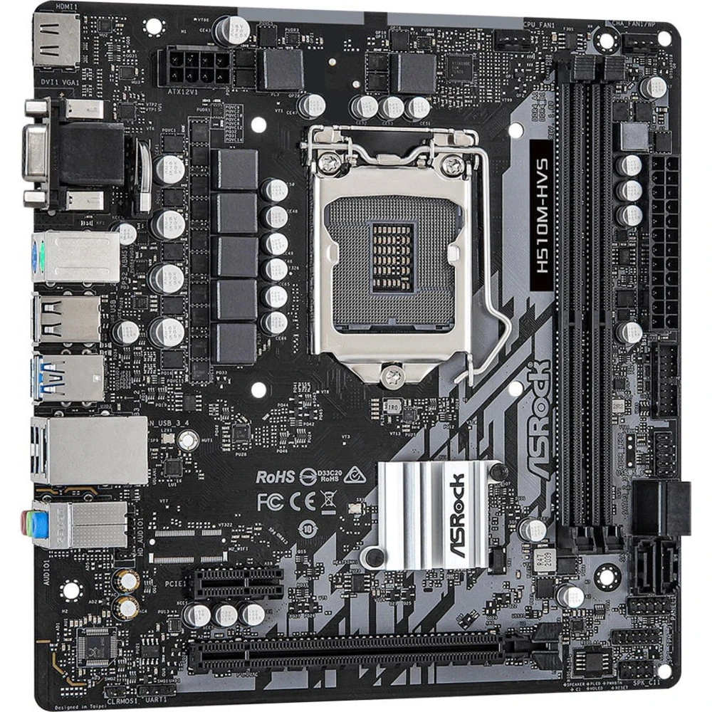 Материнская плата ASRock H510M-HDV Micro-ATX, LGA 1200