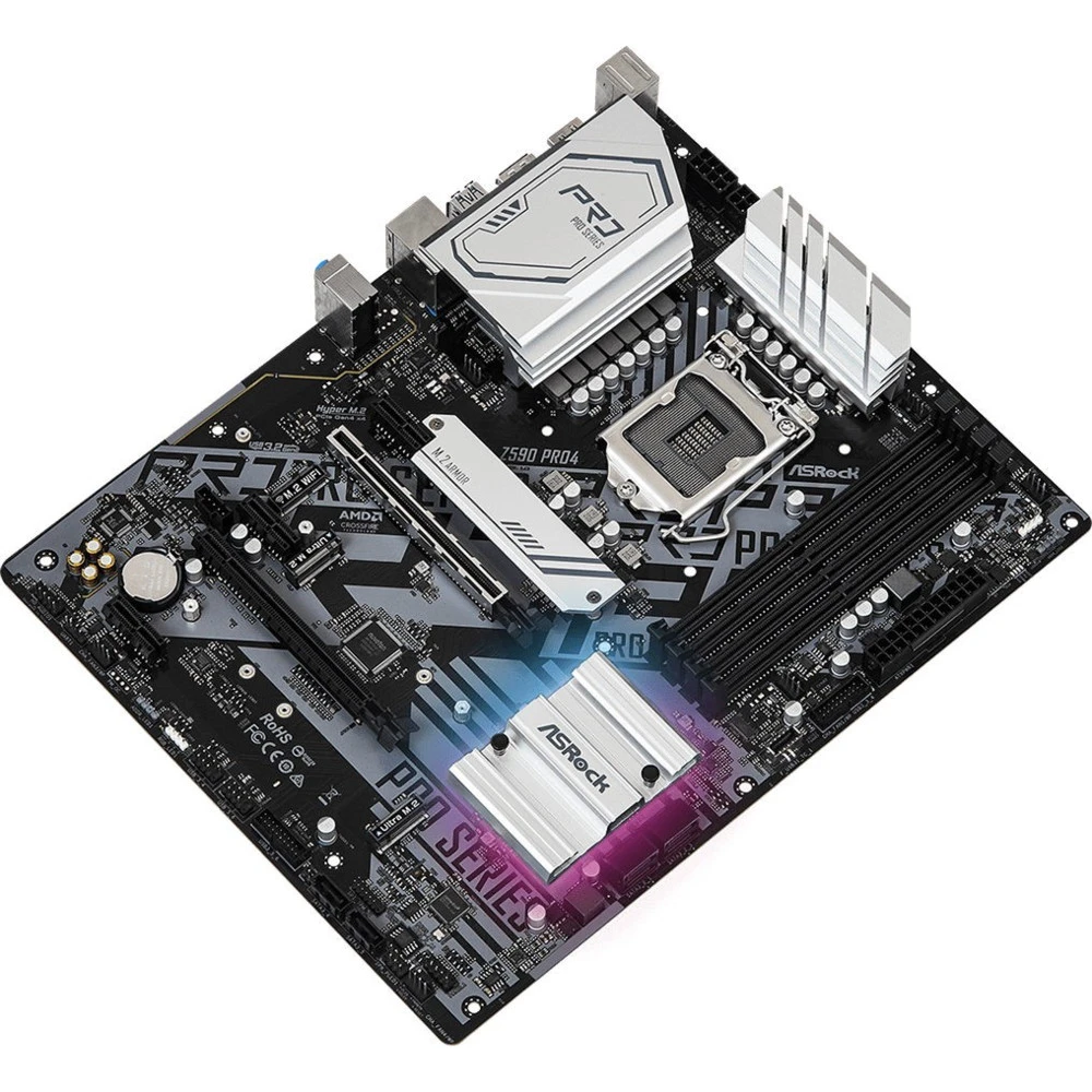 Материнская плата ASRock Z590 PRO4 ATX, LGA 1200