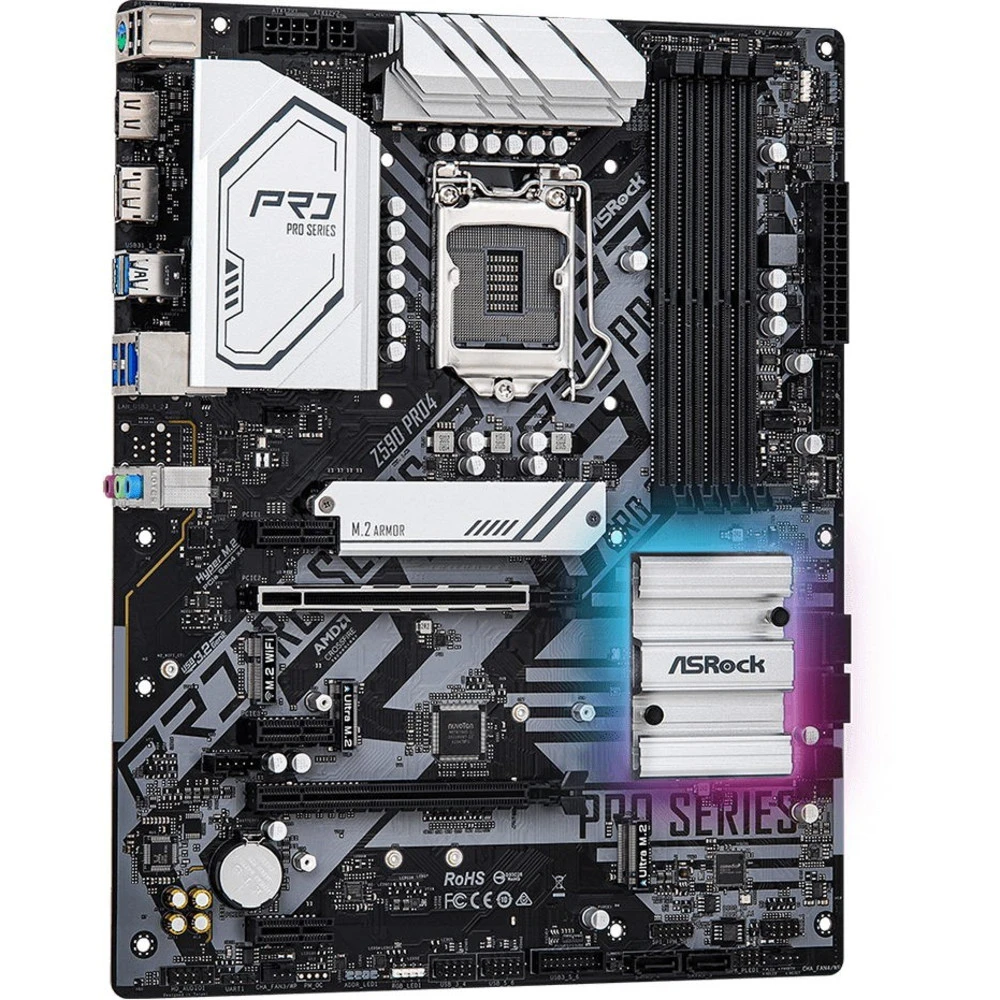 Материнская плата ASRock Z590 PRO4 ATX, LGA 1200