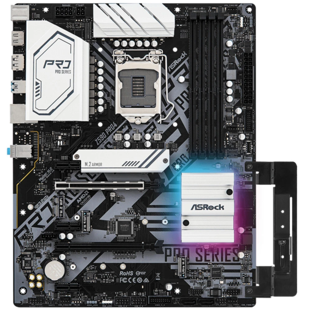 Материнская плата ASRock Z590 PRO4 ATX, LGA 1200