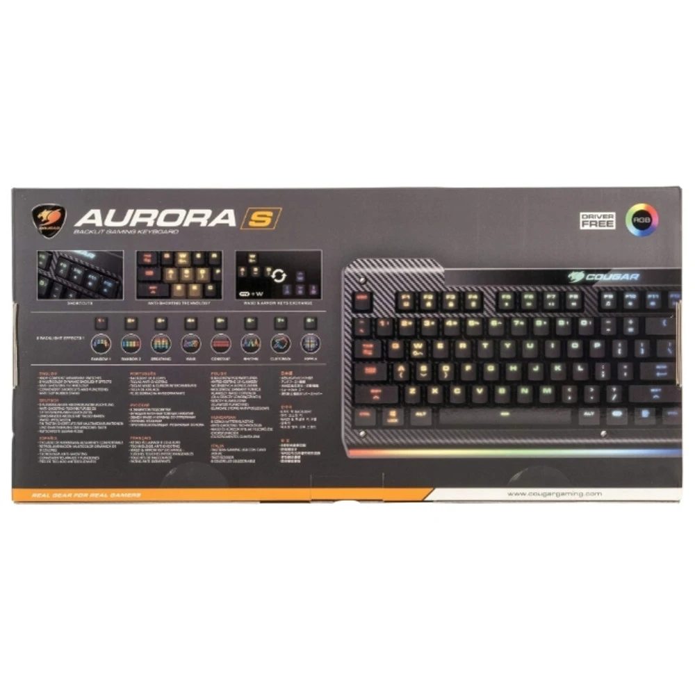 Клавиатура Cougar AURORA S 33536