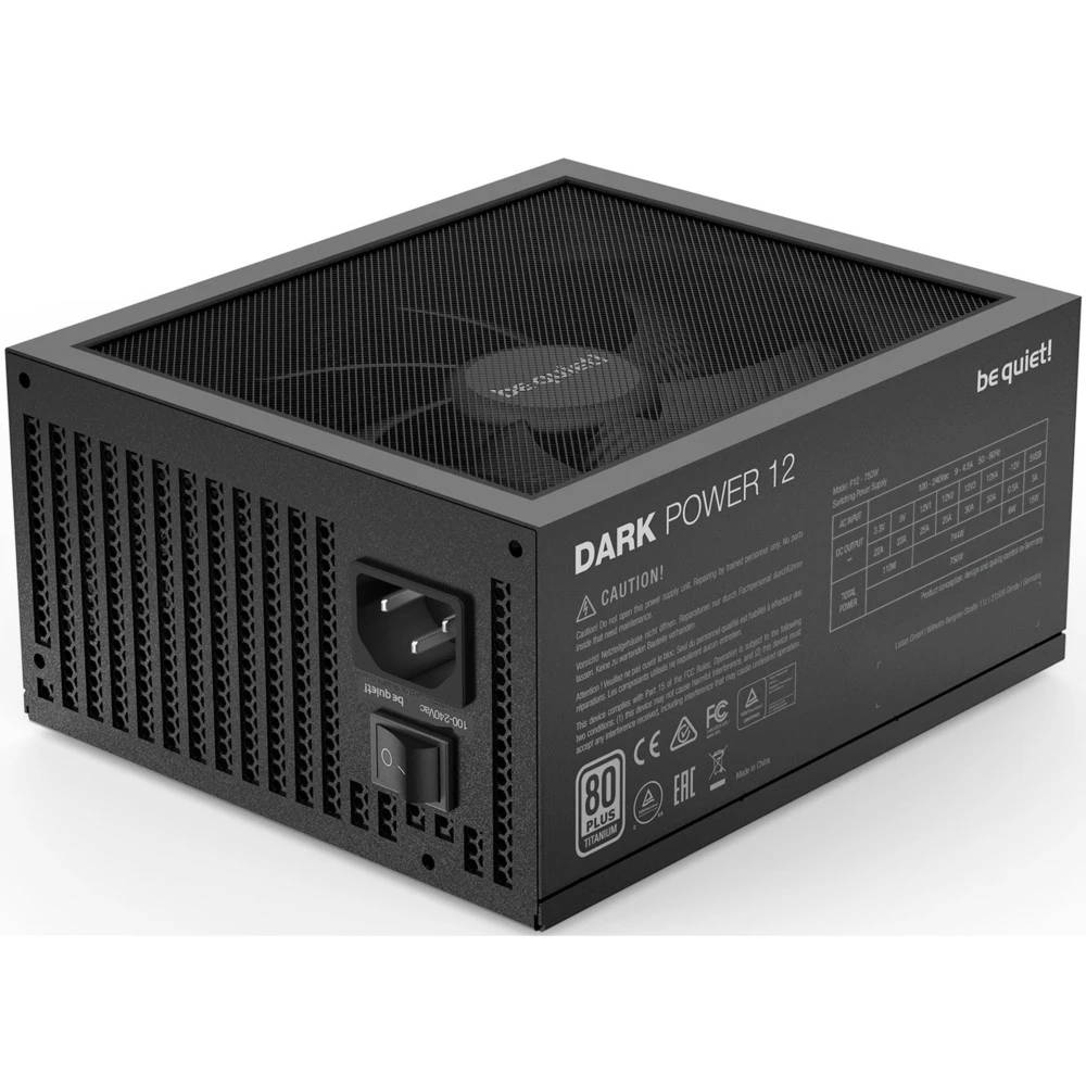 Блок питания be quiet! Dark Power Pro 12 750W BN314 750 Вт