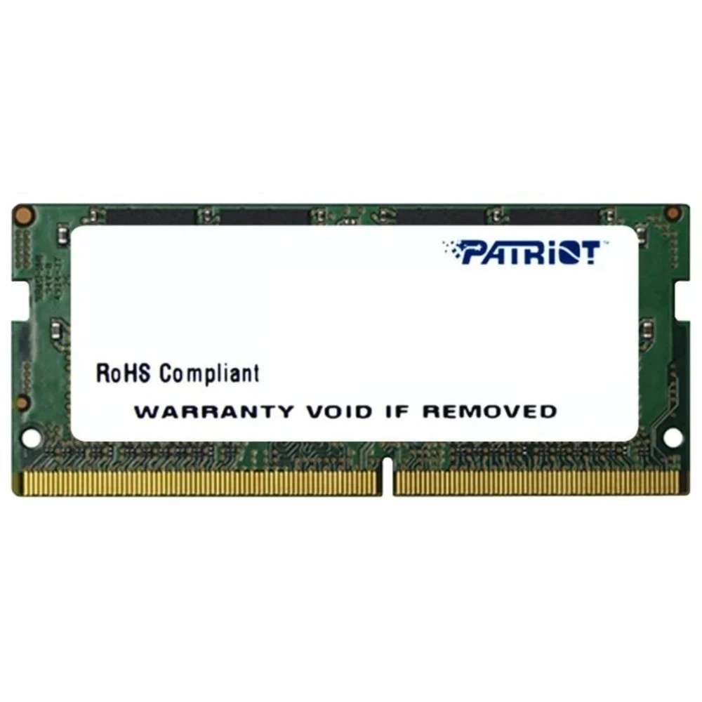 ОЗУ Patriot SODIMM DDR4 PC-19200 13293.5 SO-DIMM, DDR4, 8 Гб, 2400 МГц