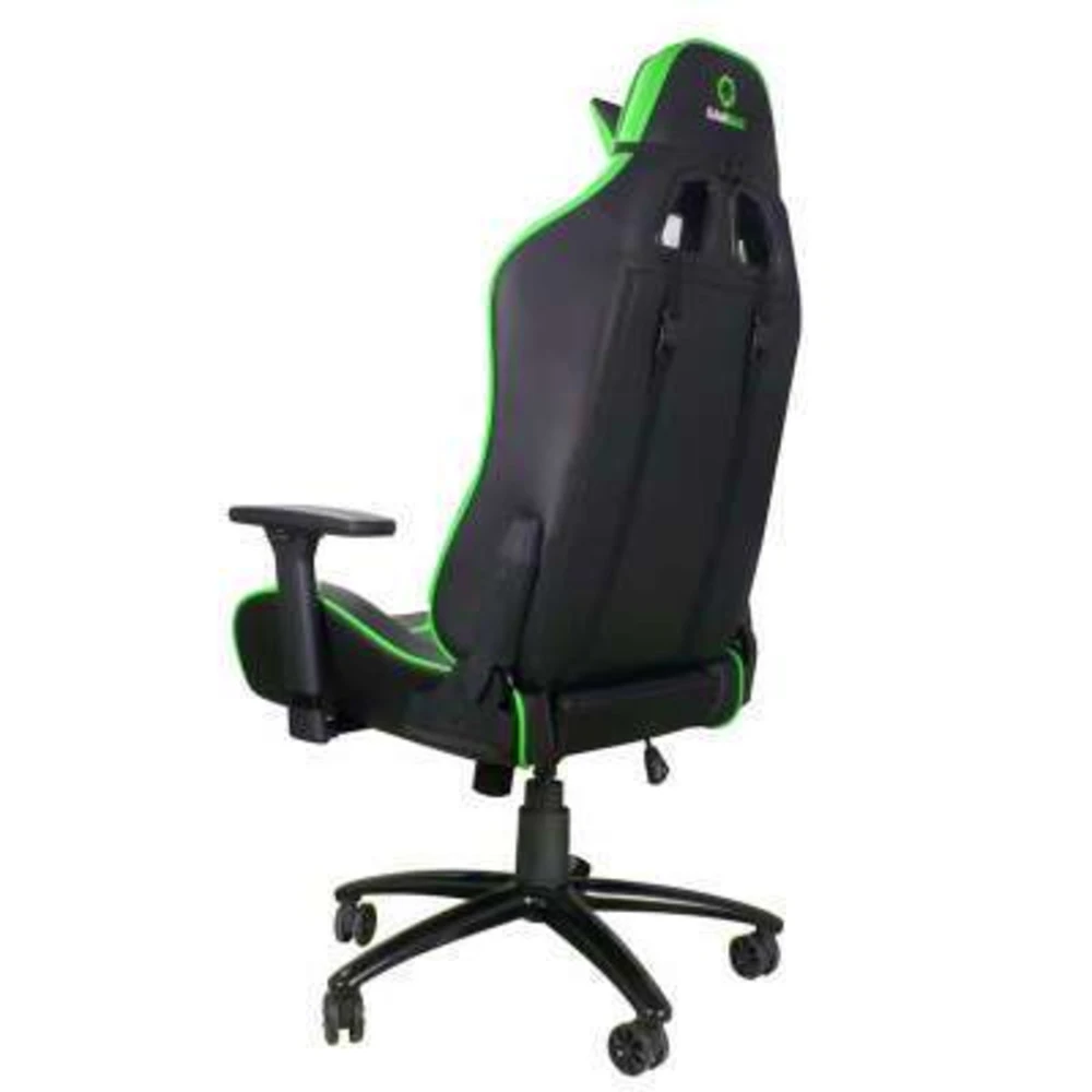 Компьютерное кресло GameMax Игровое кресло GCR08 GREEN/BLACK