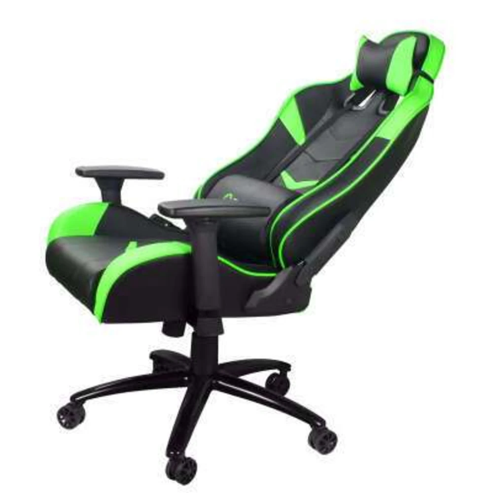 Компьютерное кресло GameMax Игровое кресло GCR08 GREEN/BLACK