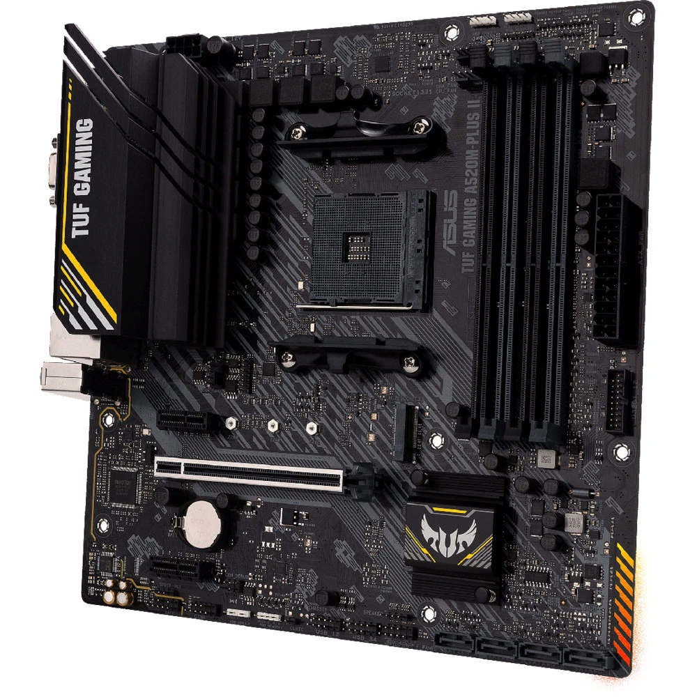 Материнская плата Asus TUF GAMING A520M-PLUS II Micro-ATX, AMD AM4