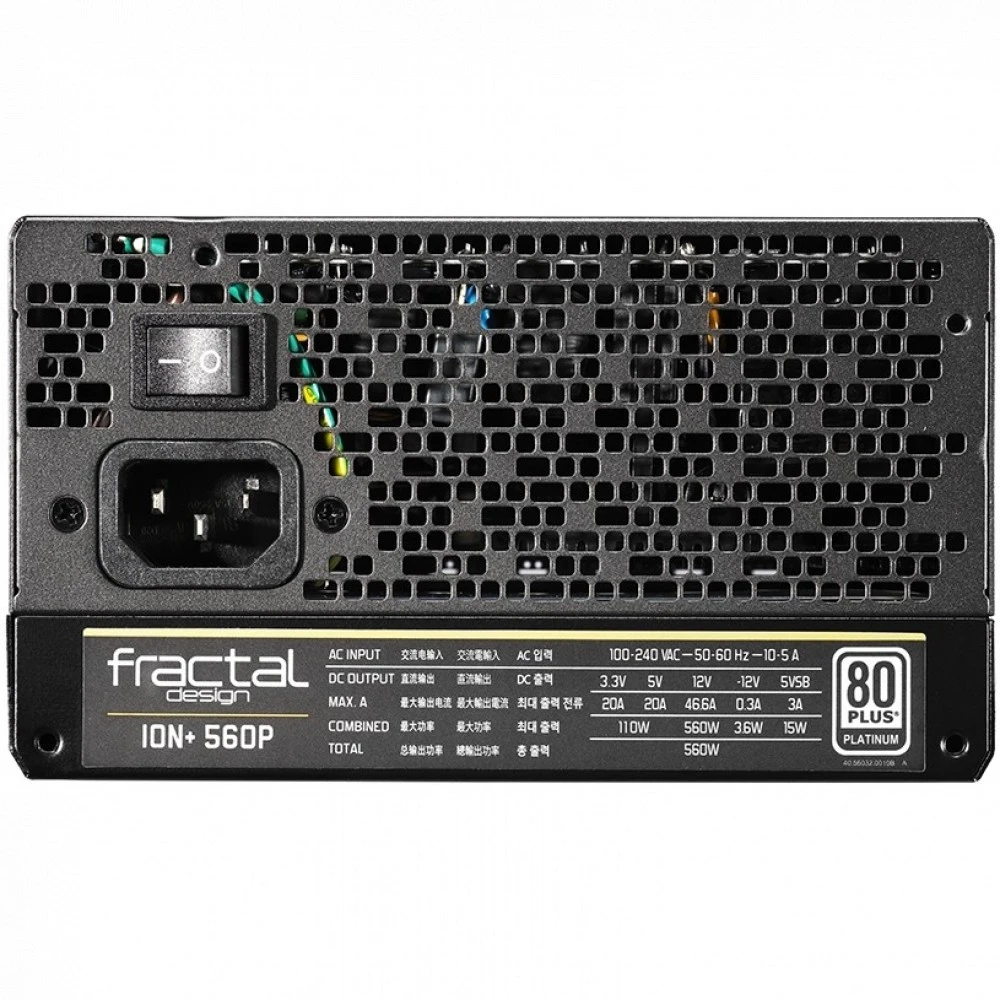 Блок питания FRACTAL DESIGN FD-PSU-IONP-660P-BK-EU 660 Вт