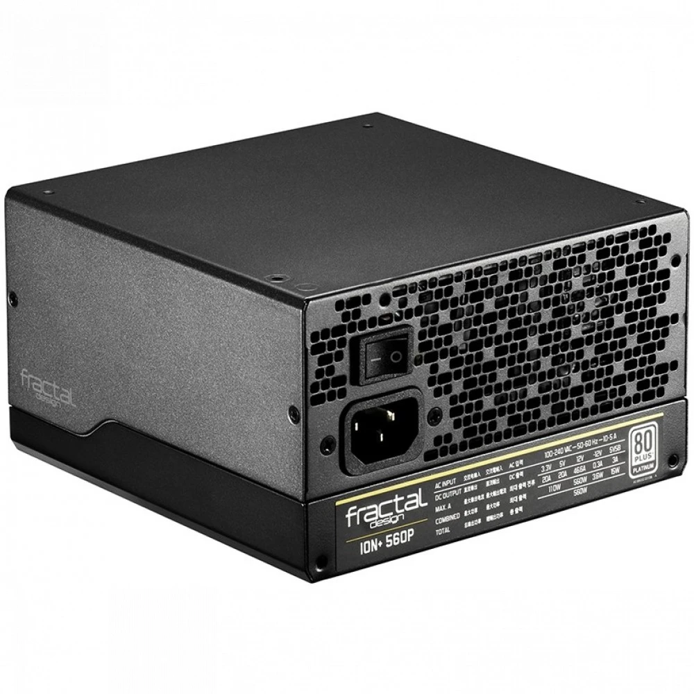 Блок питания FRACTAL DESIGN FD-PSU-IONP-660P-BK-EU 660 Вт