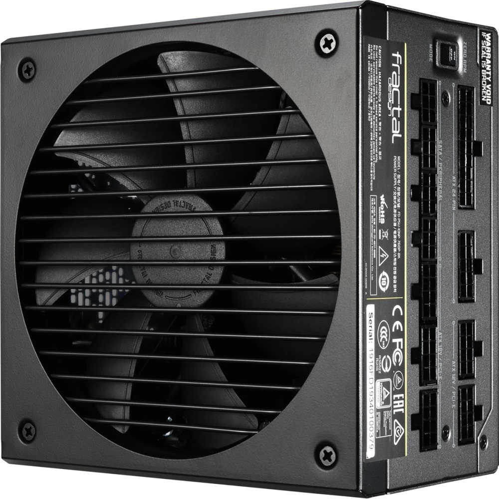 Блок питания FRACTAL DESIGN Ion+ Platinum 760W FD-PSU-IONP-760P-BK-EU 760 Вт
