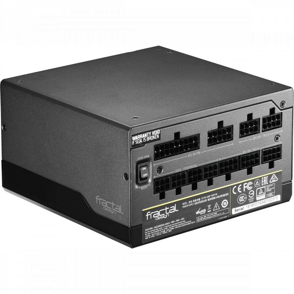 Блок питания FRACTAL DESIGN Ion+ Platinum 760W FD-PSU-IONP-760P-BK-EU 760 Вт