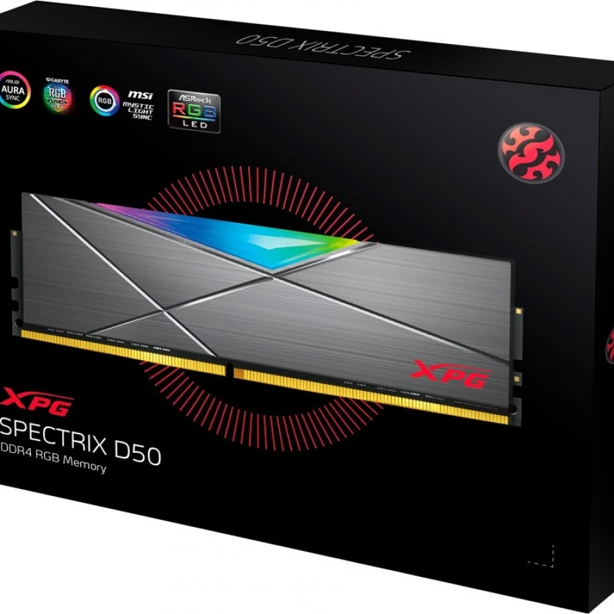 ОЗУ ADATA 8 ГБ AX4U50008G19M-DGM50X DIMM, DDR4, 16 Гб (2 х 8 Гб), 5000 МГц